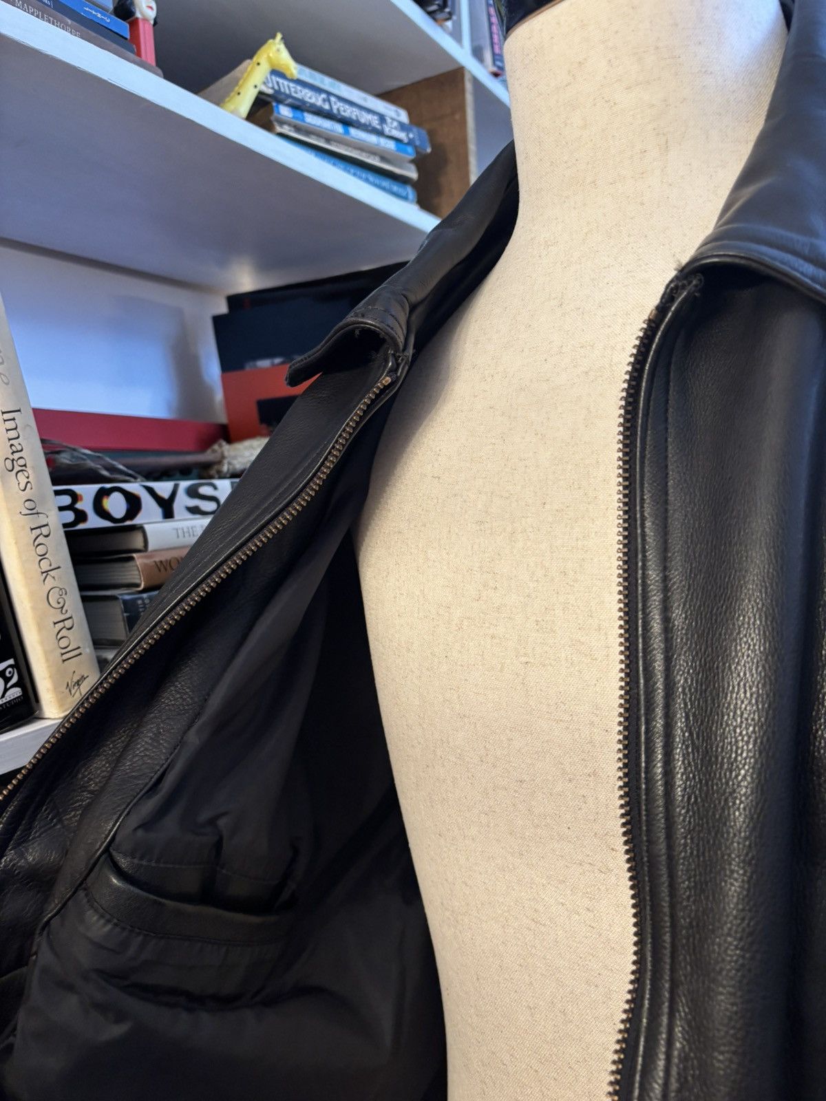 Vintage First Genuine Leather Jacket Size US XL / EU 56 / 4 - 8 Thumbnail