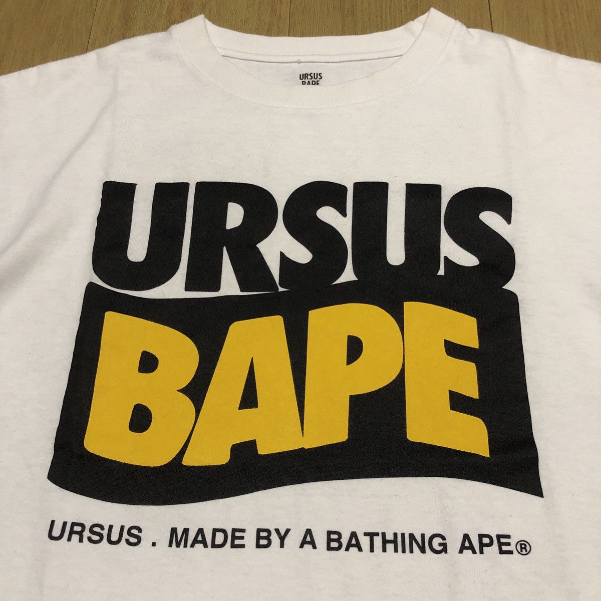 Bape × Wtaps Ursus Bape Spell Out Big Logo Tshirts Size US L / EU 52-54 / 3 - 5 Thumbnail