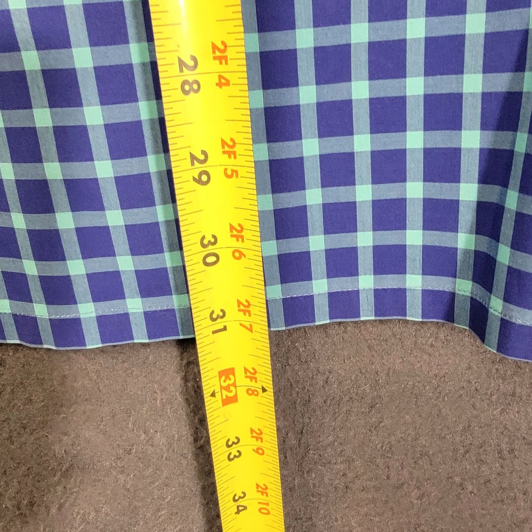 Hamilton Hamilton Shirt Co Button Shirt Mens 3XL check Long Sleeve dress Casual Shirt Size US XXL / EU 58 / 5 - 5 Thumbnail