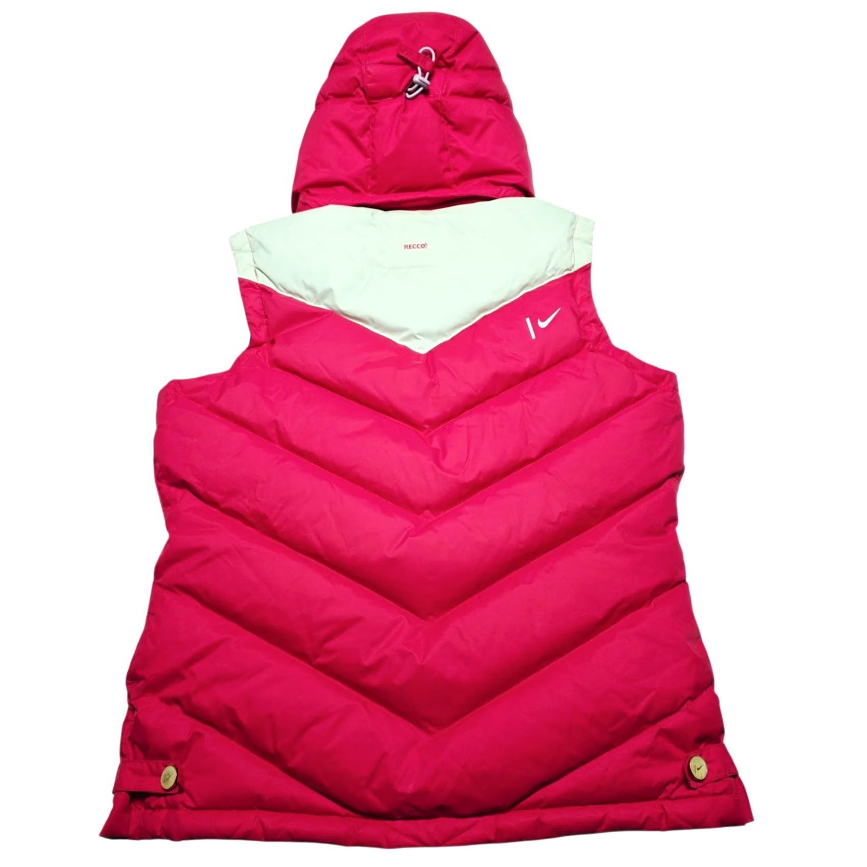 Nike Nike Snowboarding Vest Puffer Pink Goose Down Recco Y2k Size Medium Womens Size M / US 6-8 / IT 42-44 - 2 Thumbnail