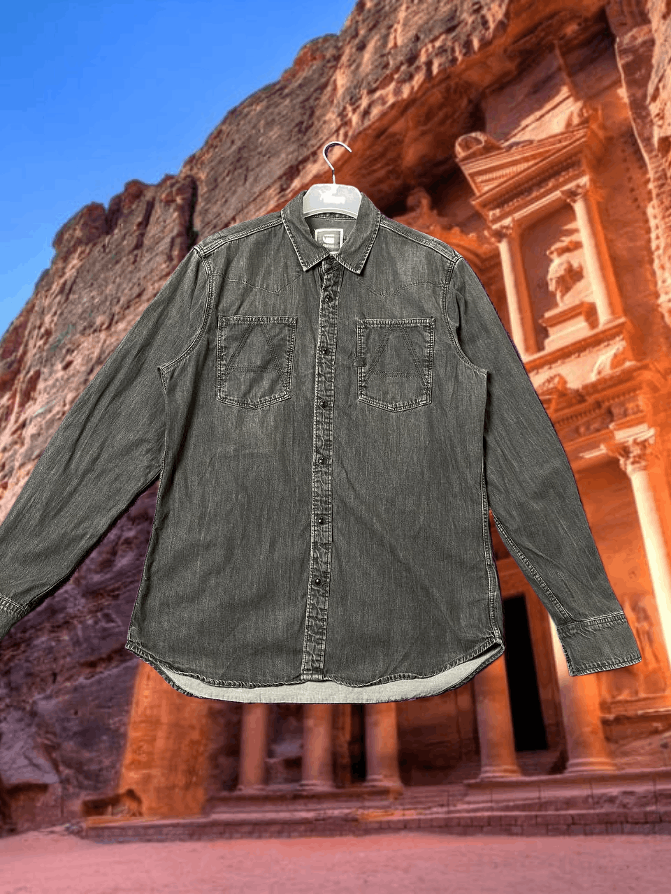 G-Star Crazy Y2K shirt G-Star Raw Vintage streetwear Size US L / EU 52-54 / 3 - 1 Thumbnail