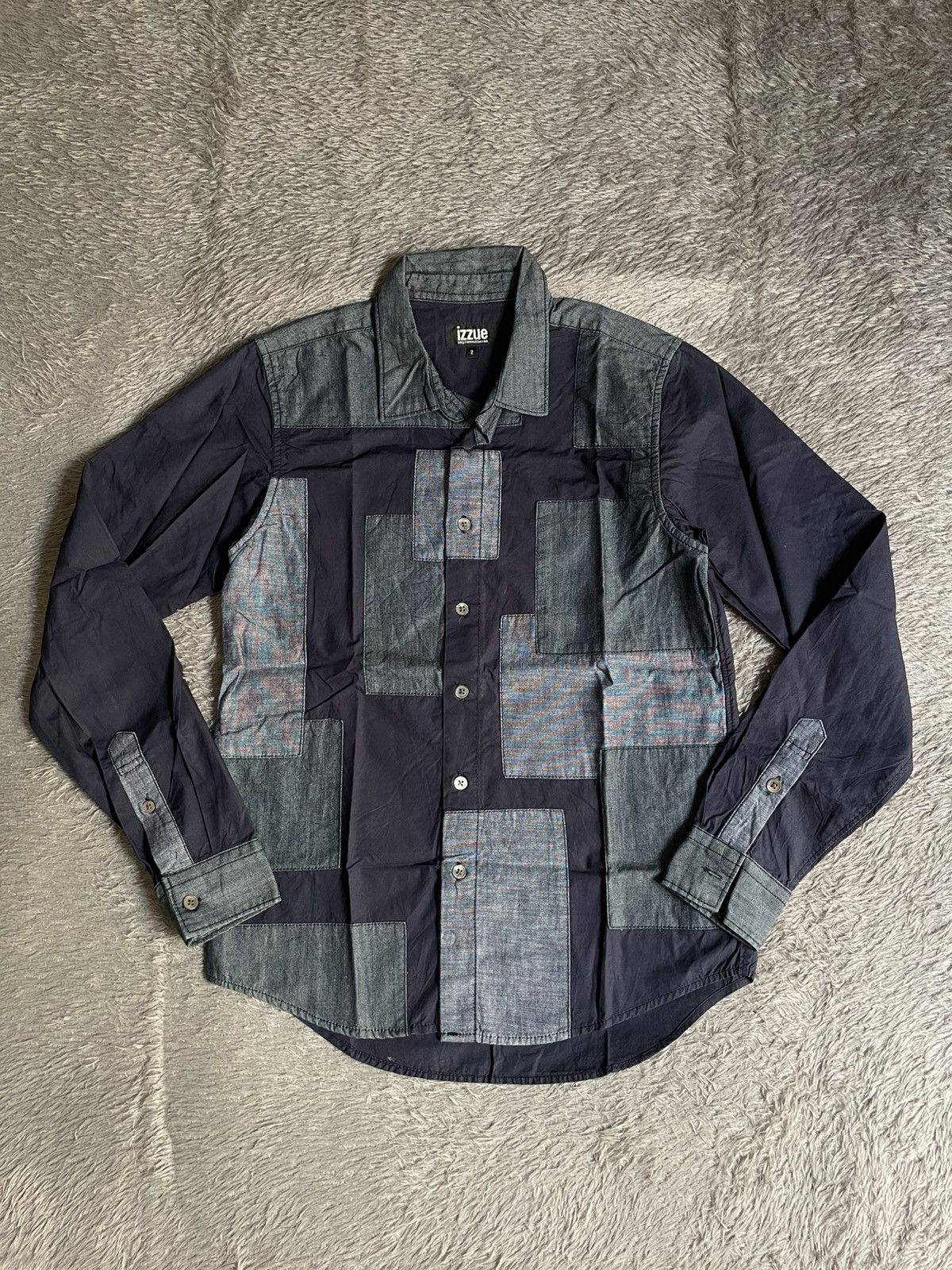 izzue Izzue pacth work button shirt Size US S / EU 44-46 / 1 - 1 Thumbnail