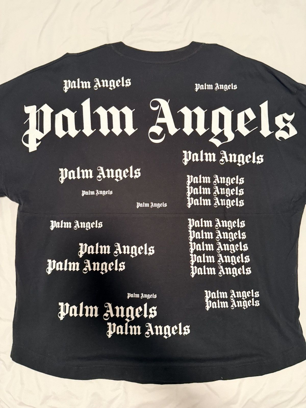 Palm Angels Palm Angels Black T Shirt All Over Print XL Size US XL / EU 56 / 4 - 2 Thumbnail