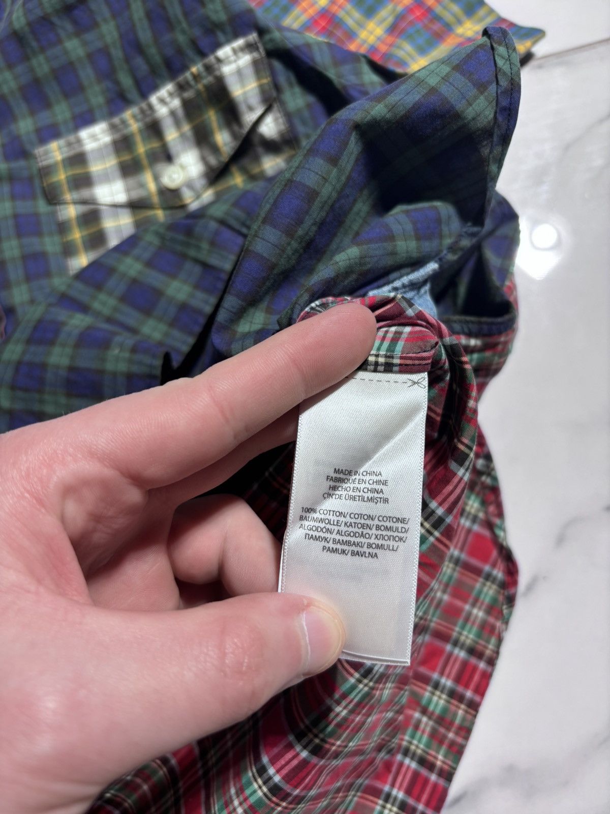 Polo Ralph Lauren Polo Ralph Lauren Shirts Rugby Checkered Pocket Designer Size US S / EU 44-46 / 1 - 6 Thumbnail