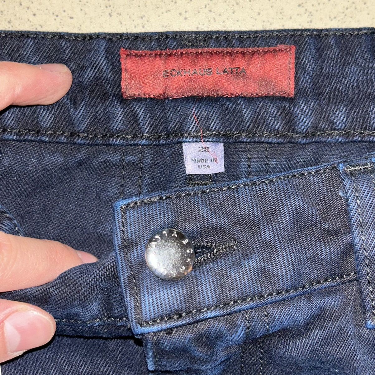 Eckhaus Latta Retro Eckhaus Latta Straight Leg Jean in Deep Indigo Size US 28 / EU 44 - 3 Thumbnail