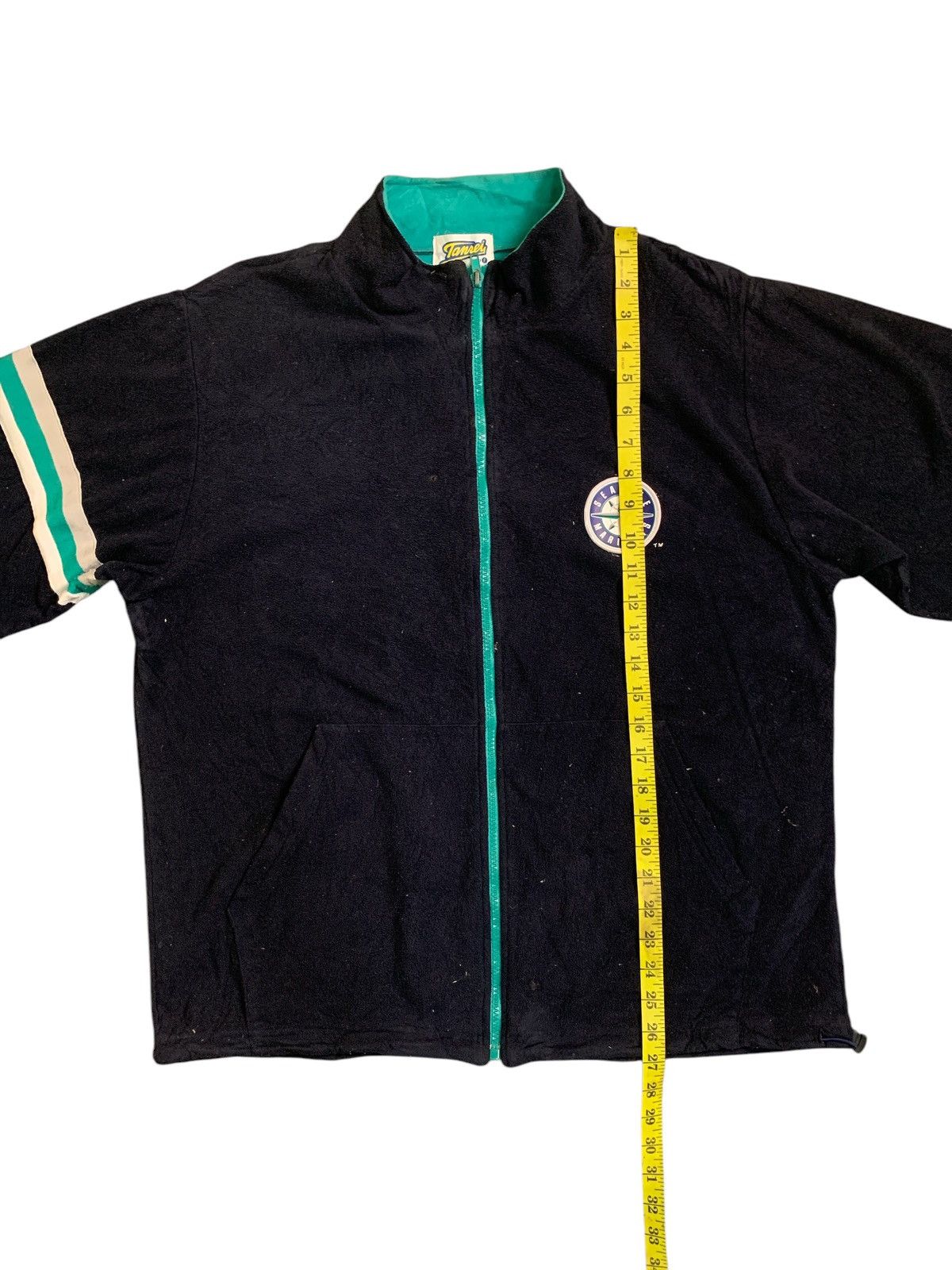 Japanese Brand × Vintage Rare Design Vintage Seattle Mariners Zipper Fleece Sweater Size US M / EU 48-50 / 2 - 10 Thumbnail