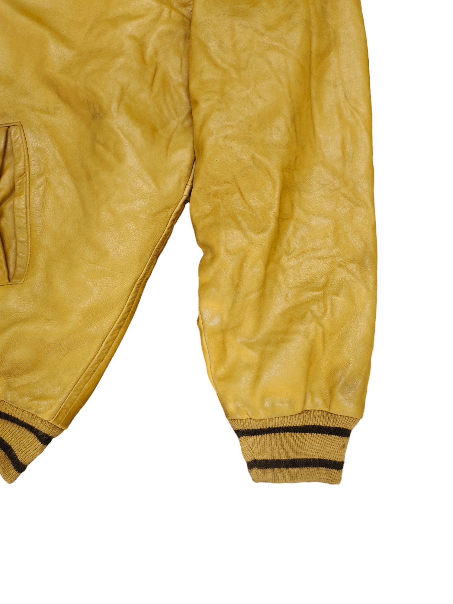 Karl Kani 1980s The Art Of Karl Kani Embroidered Baggy Leather Jacket Size US XXL / EU 58 / 5 - 10 Thumbnail