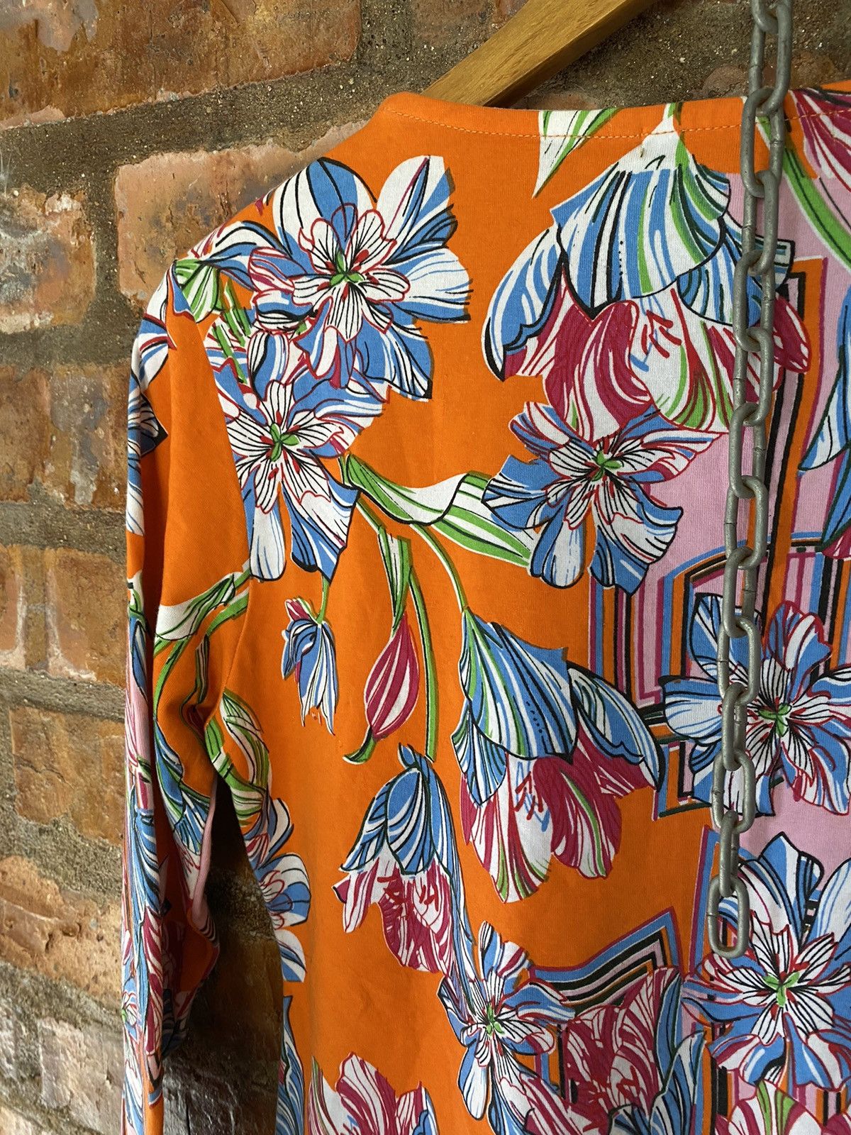 Kenzo × Vintage 2000s Kenzo floral abstract stretch Size S / US 4 / IT 40 - 11 Thumbnail