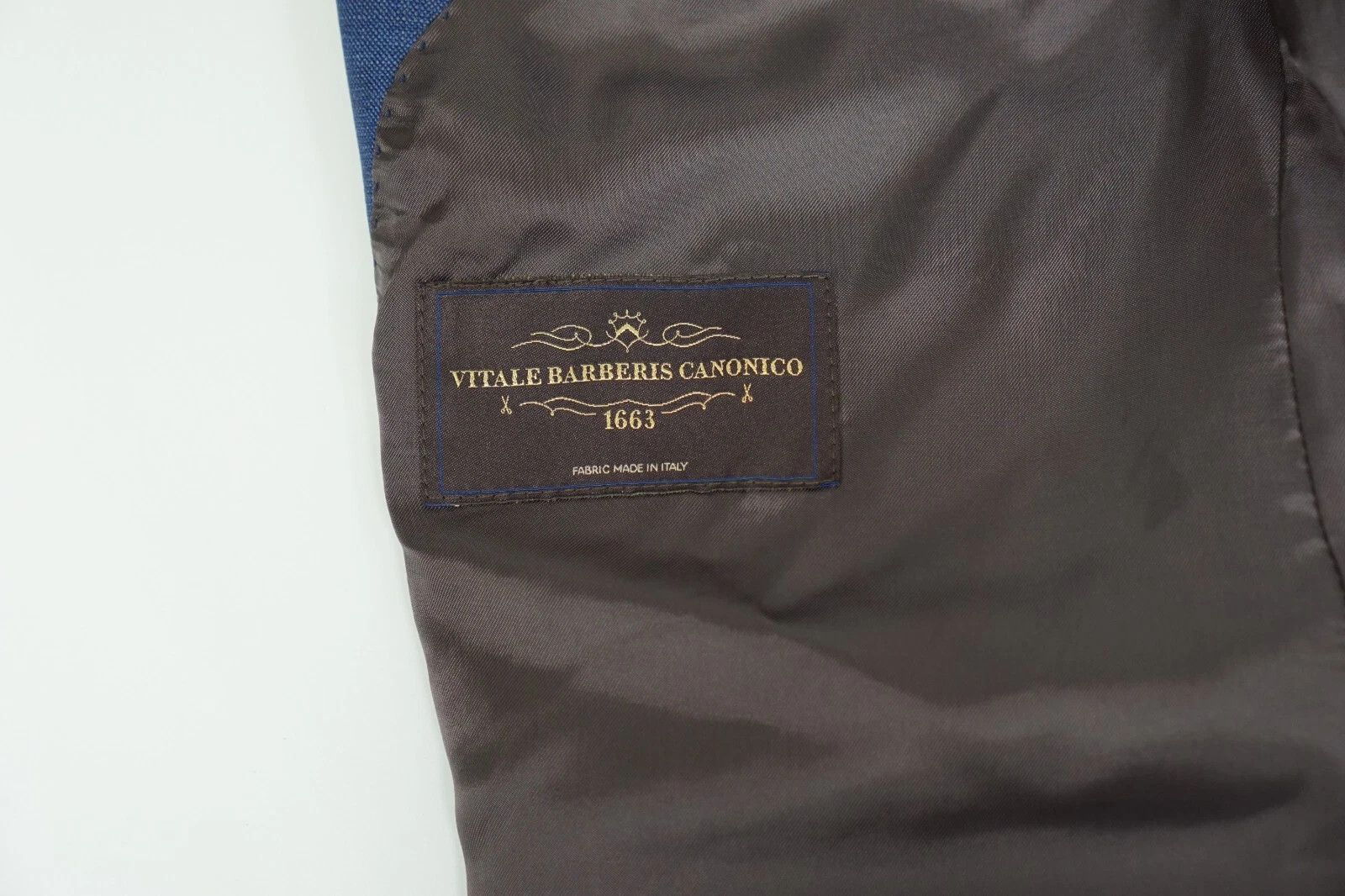 Suitsupply Men Suitsupply Blazer La Spalla Vitale Barberis Blue US46L Size 46L - 6 Thumbnail