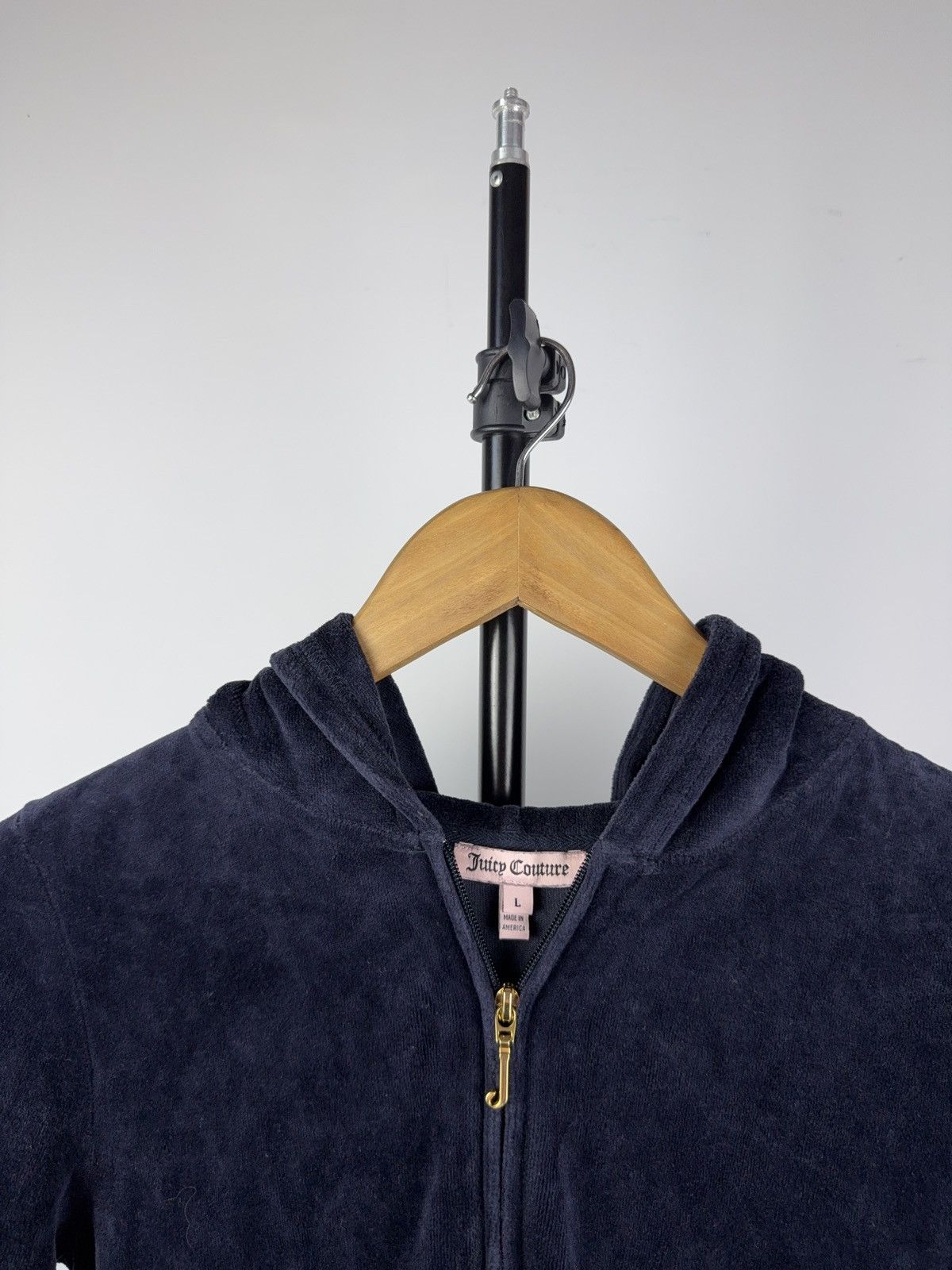 Juicy Couture Vintage 00s Retro Sexy Juicy Couture Full zip Hoodie Size L / US 10 / IT 46 - 6 Thumbnail