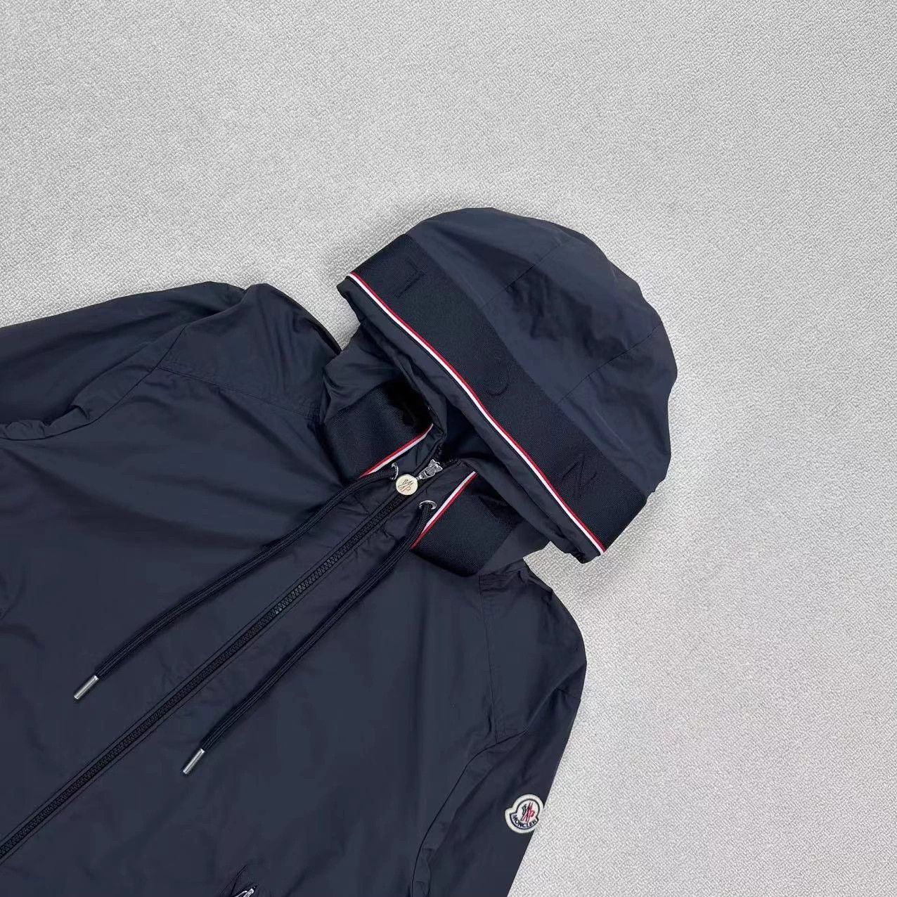 Moncler MONCLER Embroidered Logo Hooded Jacket 2 Like New Size US M / EU 48-50 / 2 - 3 Thumbnail