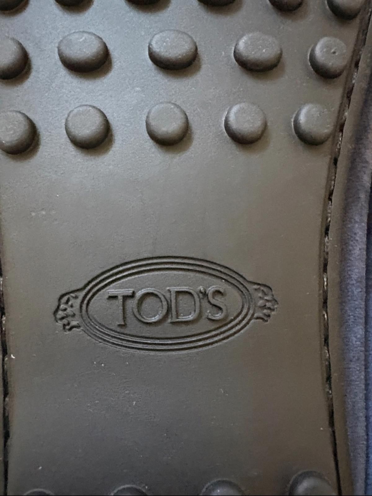 Tod's Tod's Men's Classic Suede Gommino Driving Penny Loafers Blue Size US 8.5 / EU 41-42 - 10 Thumbnail