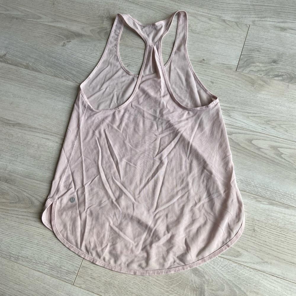 Designer Lightweight Pink Athletic Tank Top Size M / US 6-8 / IT 42-44 - 3 Thumbnail