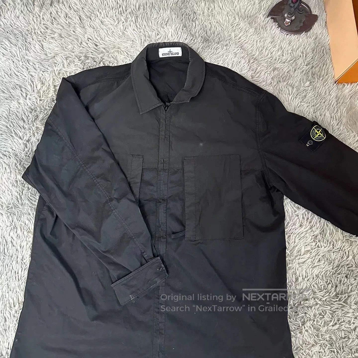 Stone Island Stone Island Black Patch Spliced Jacket. Size US XXL / EU 58 / 5 - 6 Thumbnail