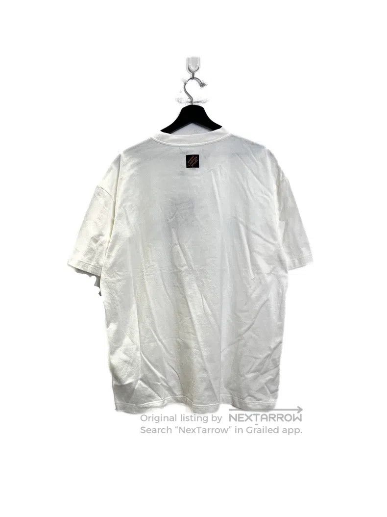 Louis Vuitton Louis Vuitton New Flocked Printed Earth Short Sleeve Size US XL / EU 56 / 4 - 2 Thumbnail