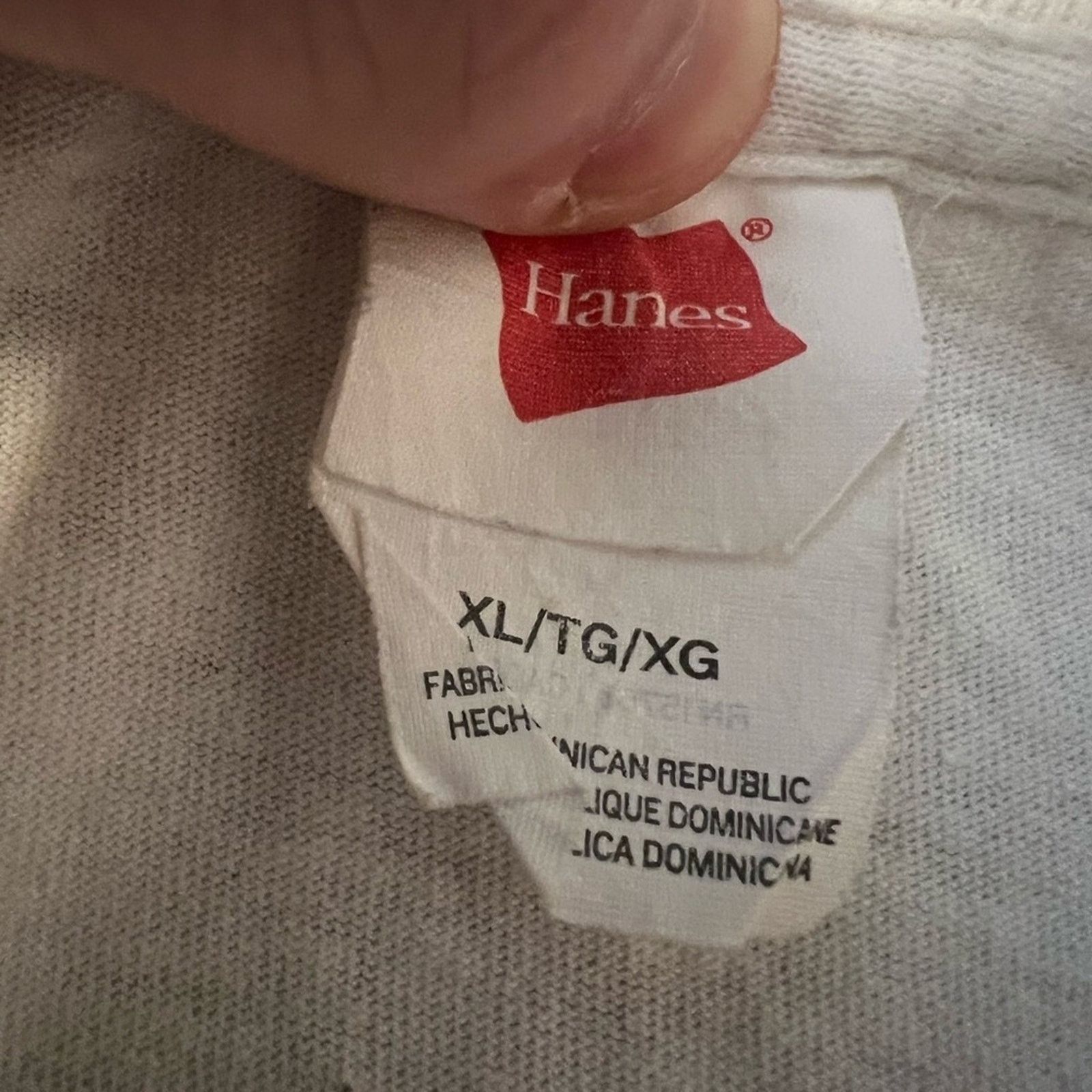 Hanes Wallen T-shirt Size US XL / EU 56 / 4 - 3 Thumbnail