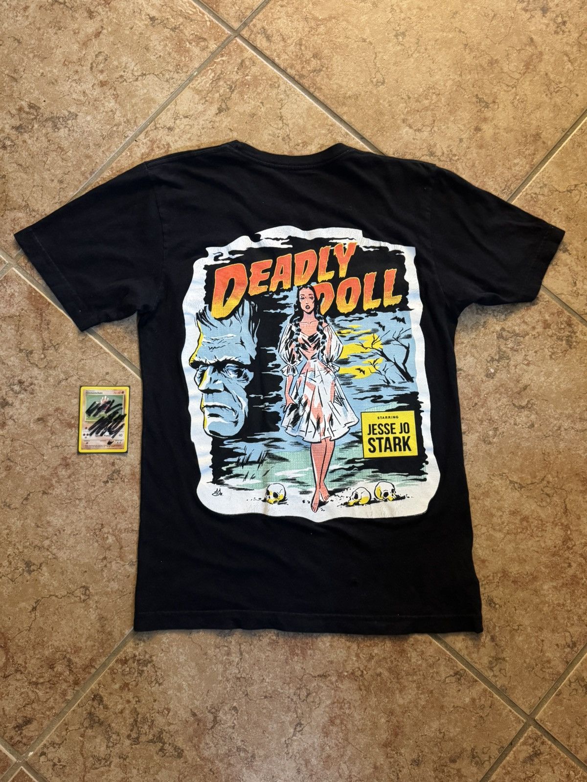 日本未発売 Deadly doll Jesse Jo Stark tour tee BLACK Chrome Hearts Jesse Jo Stark 