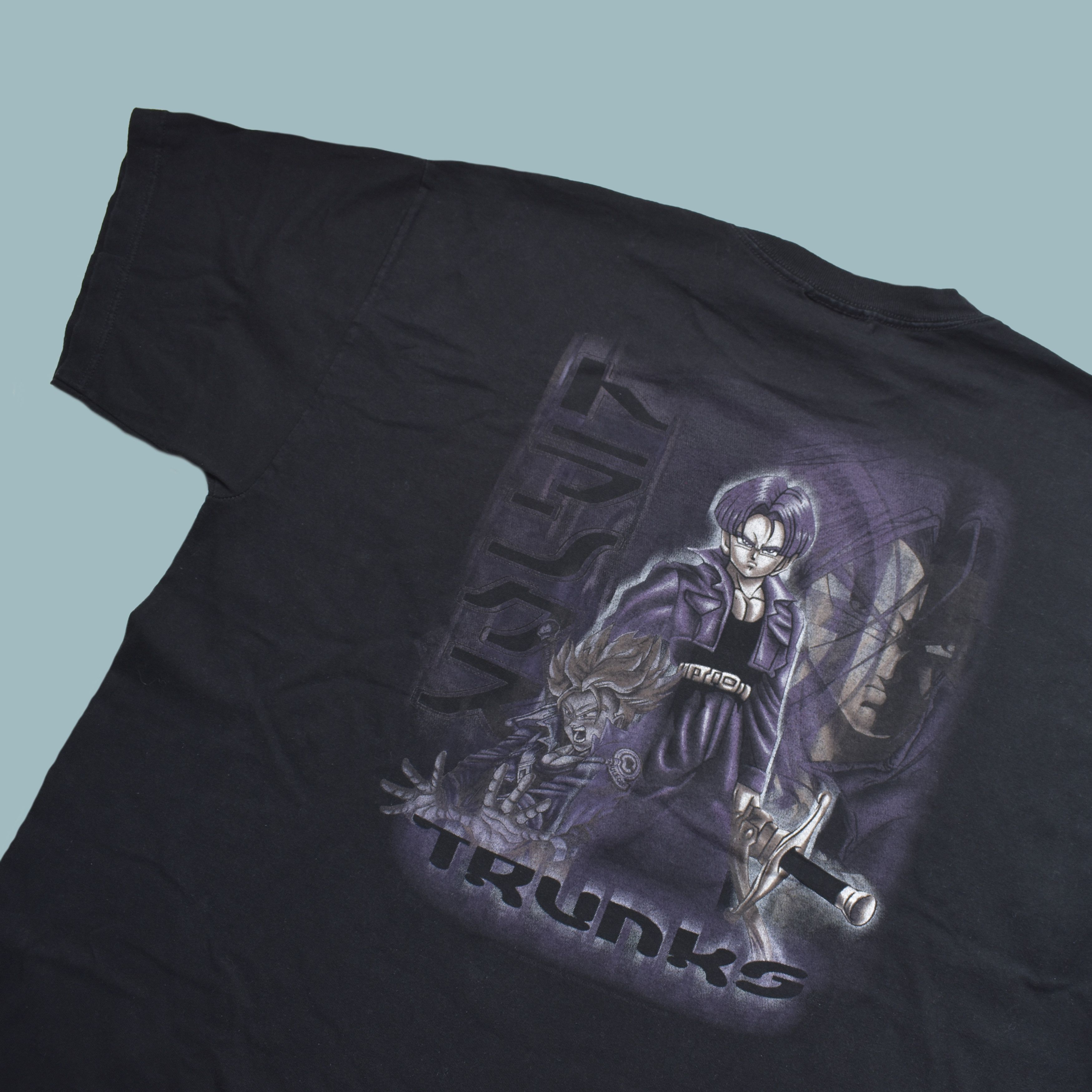 Vintage *RARE* VINTAGE 1999 DRAGON BALL Z FUTURE TRUNKS T-SHIRT Size US XXL / EU 58 / 5 - 4 Thumbnail