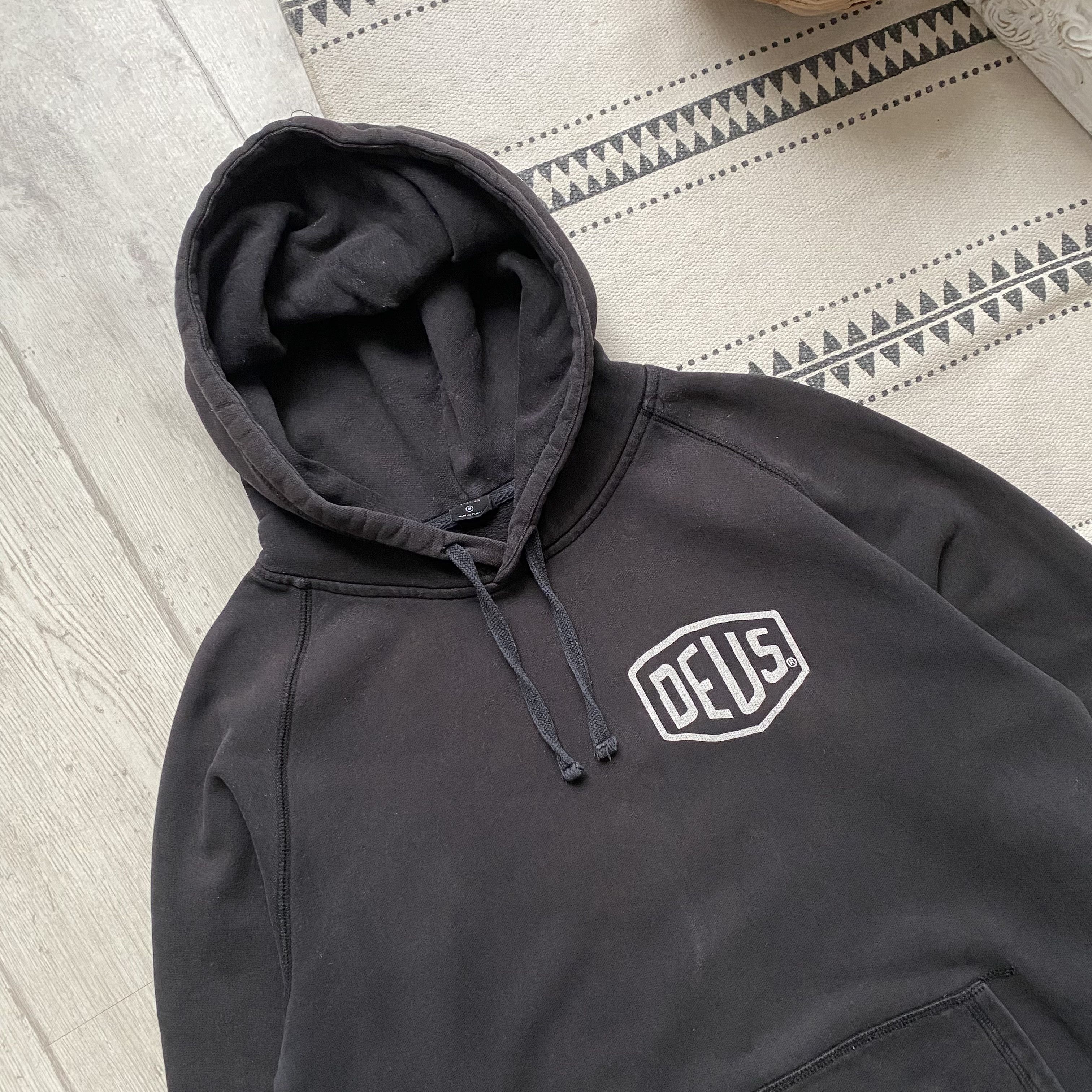 Deus Ex Machina 🏍️Trashed Deus Ex Machina Venice Hoodie vintage Skater Size US M / EU 48-50 / 2 - 2 Thumbnail