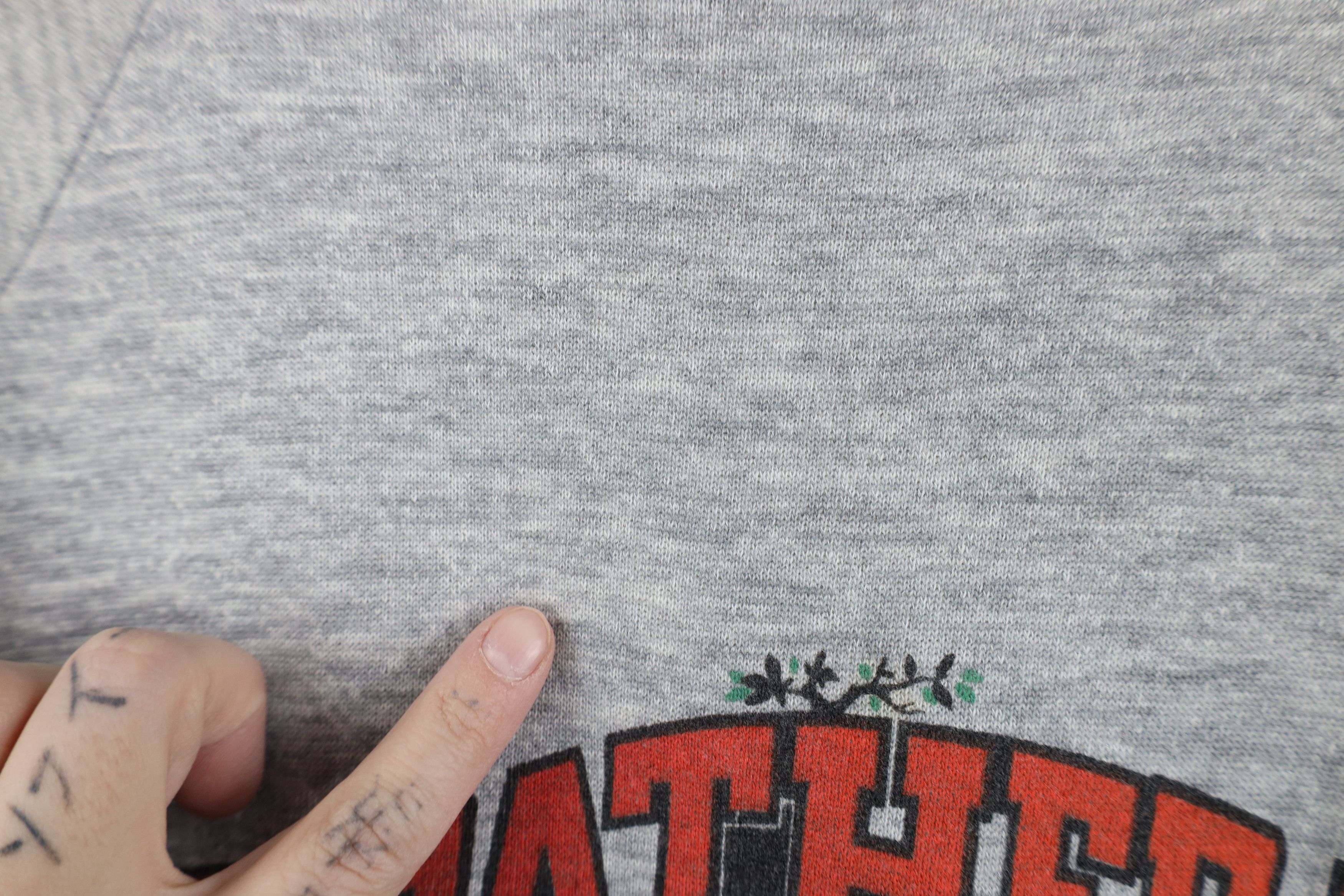 Vintage Vintage 80s Streetwear Be Bow Hunting Sweatshirt Gray USA Size US M / EU 48-50 / 2 - 5 Thumbnail