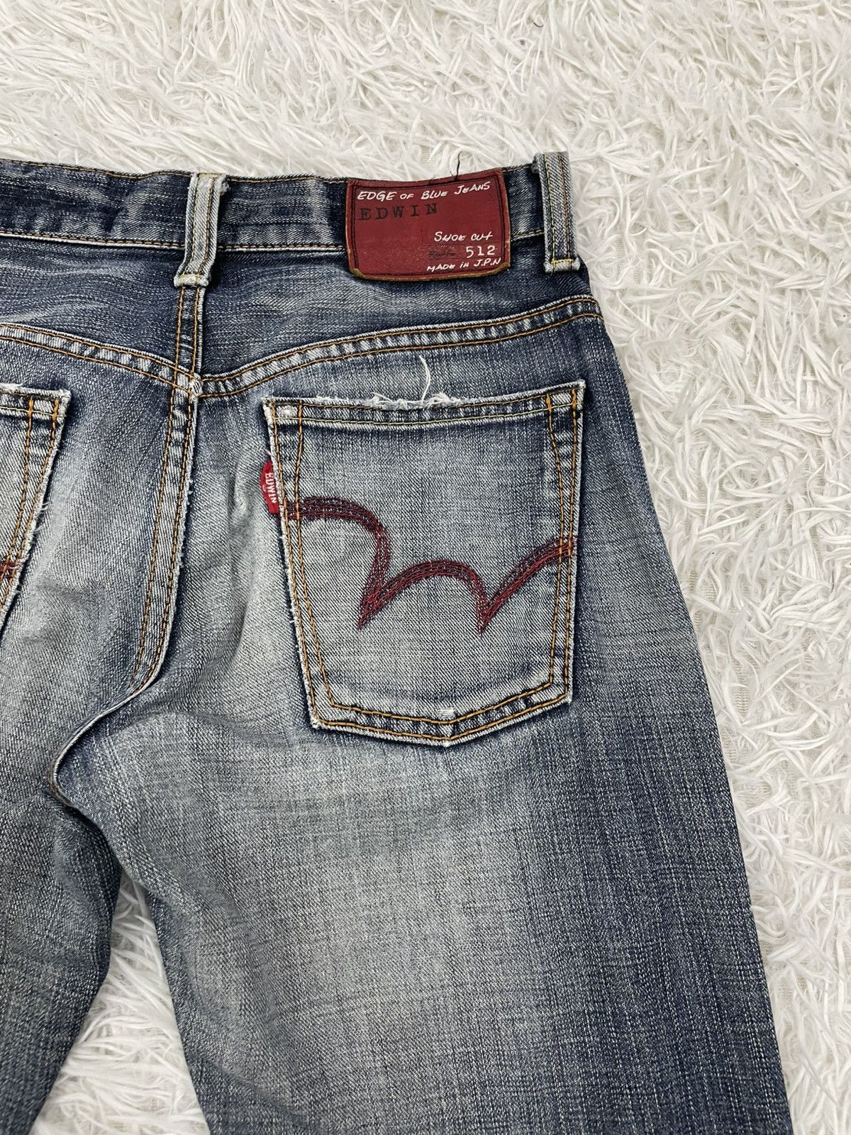 Edwin Edge of Blue Jeans Pant Edwin Red Patch Size US 30 / EU 46 - 7 Thumbnail