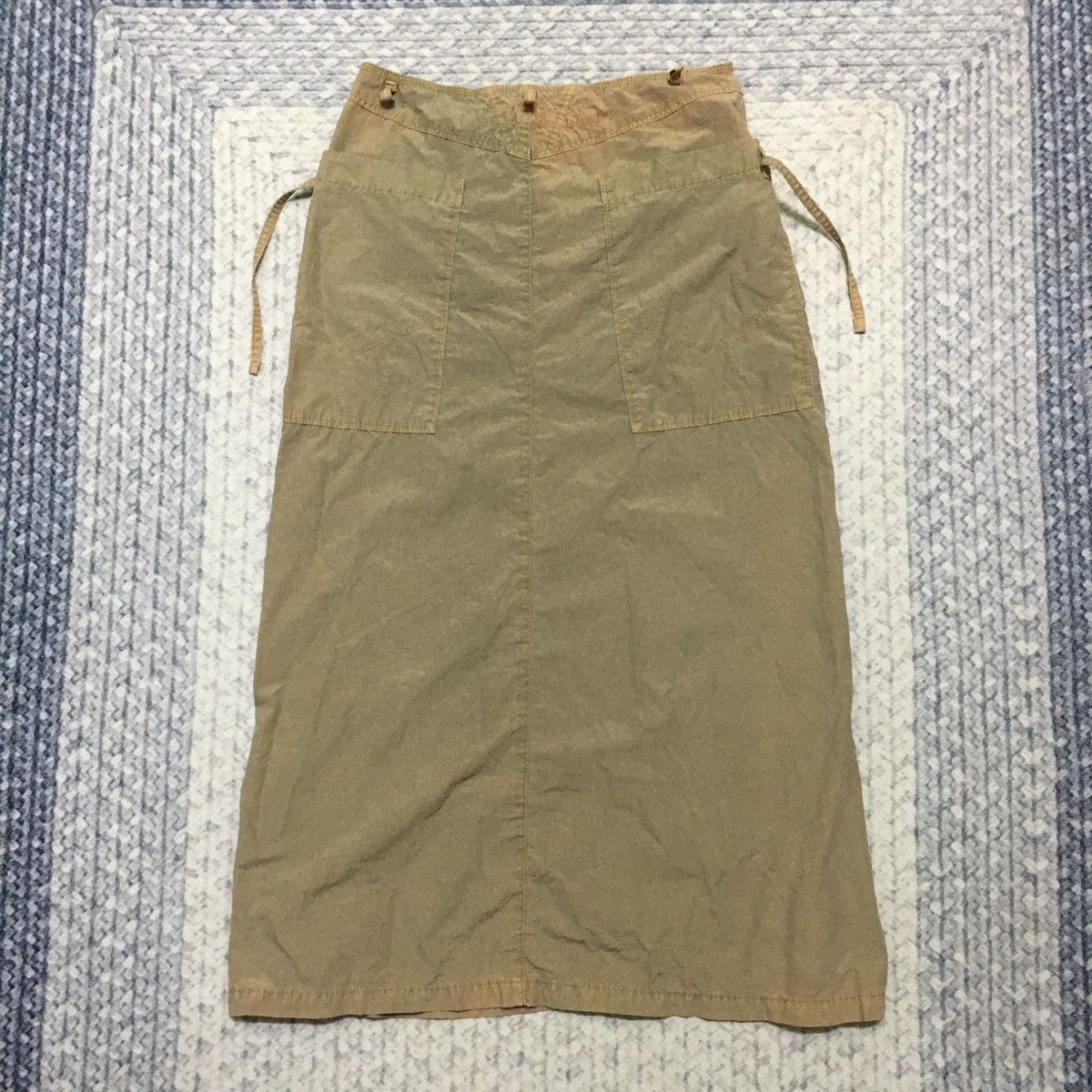 If Six Was Nine Sunfaded Marithe Francois Girbaud Brown String Midi Skirts Size 28" / US 6 / IT 42 - 5 Thumbnail