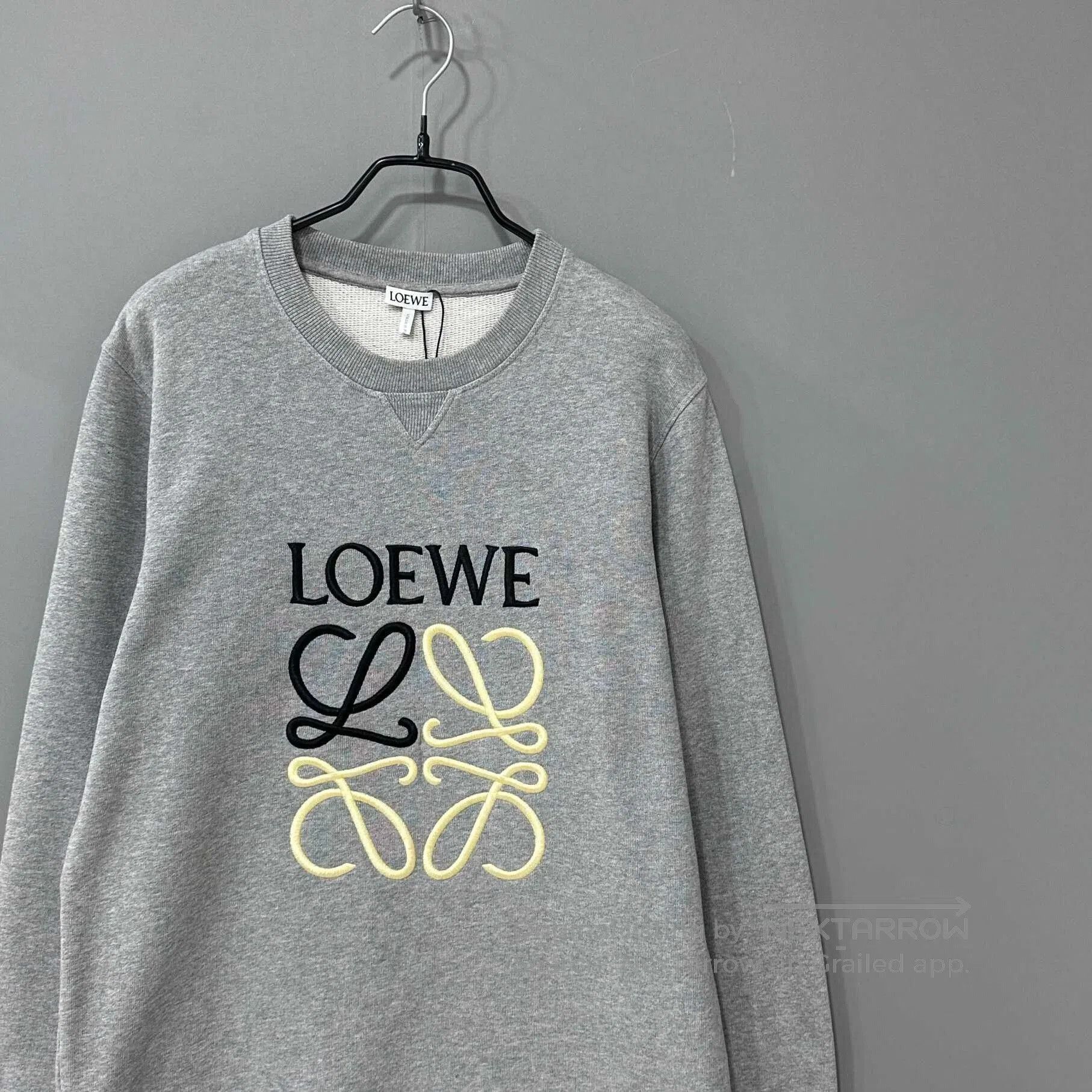 Loewe color block embroidered logo sweatshirt. Size US M / EU 48-50 / 2 - 2 Thumbnail