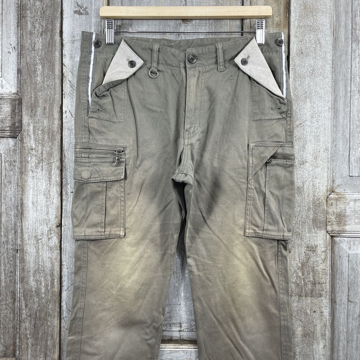 Japanese Brand × Vintage Vintage Japanese Brand Cargo Pants Size US 33 - 5 Thumbnail