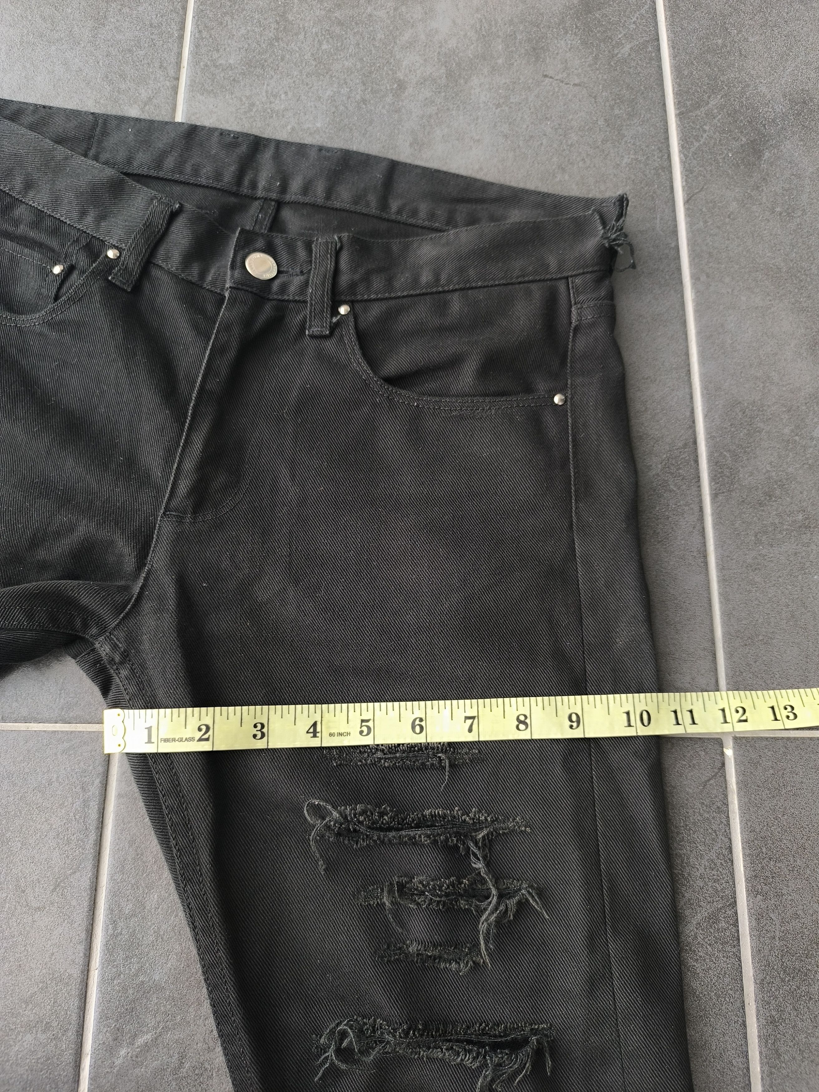 Japanese Brand × United Arrows × monkey time RIPPED MONKEY TIME JEANS Size US 32 / EU 48 - 15 Thumbnail