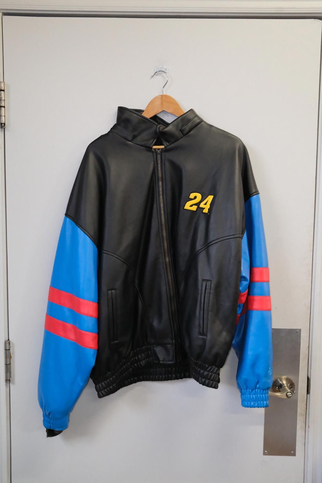 Chase Authentics 00's Chase Authentics Jeff Gordon #24 Leather Racing Jacket Size XL / US 12-14 / IT 48-50 - 1 Thumbnail
