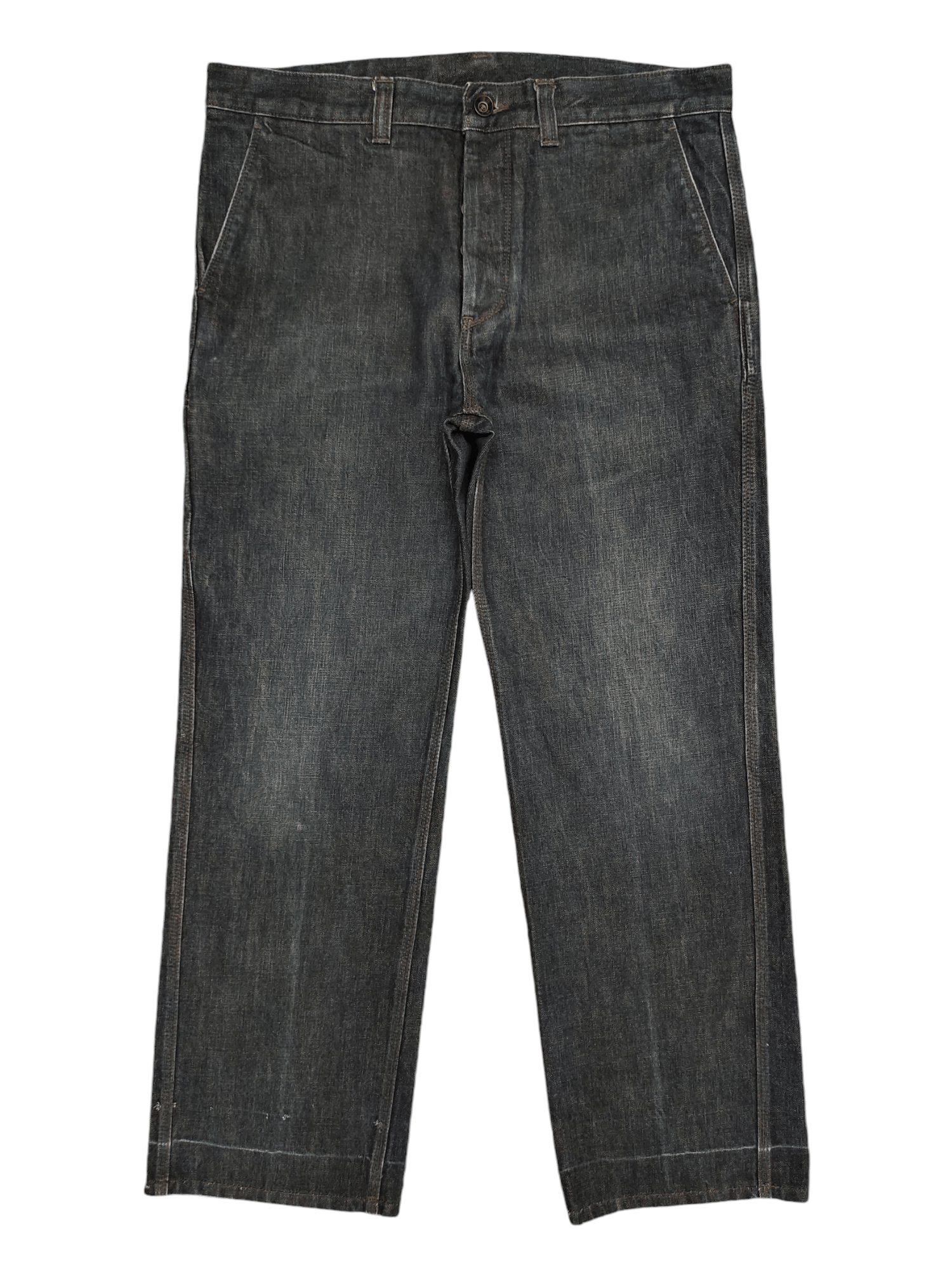 Giuliano Fujiwara Loose Jeans Giuliano Fujiwara Japan Carpenter Denim Wide Leg Size US 34 / EU 50 - 1 Thumbnail