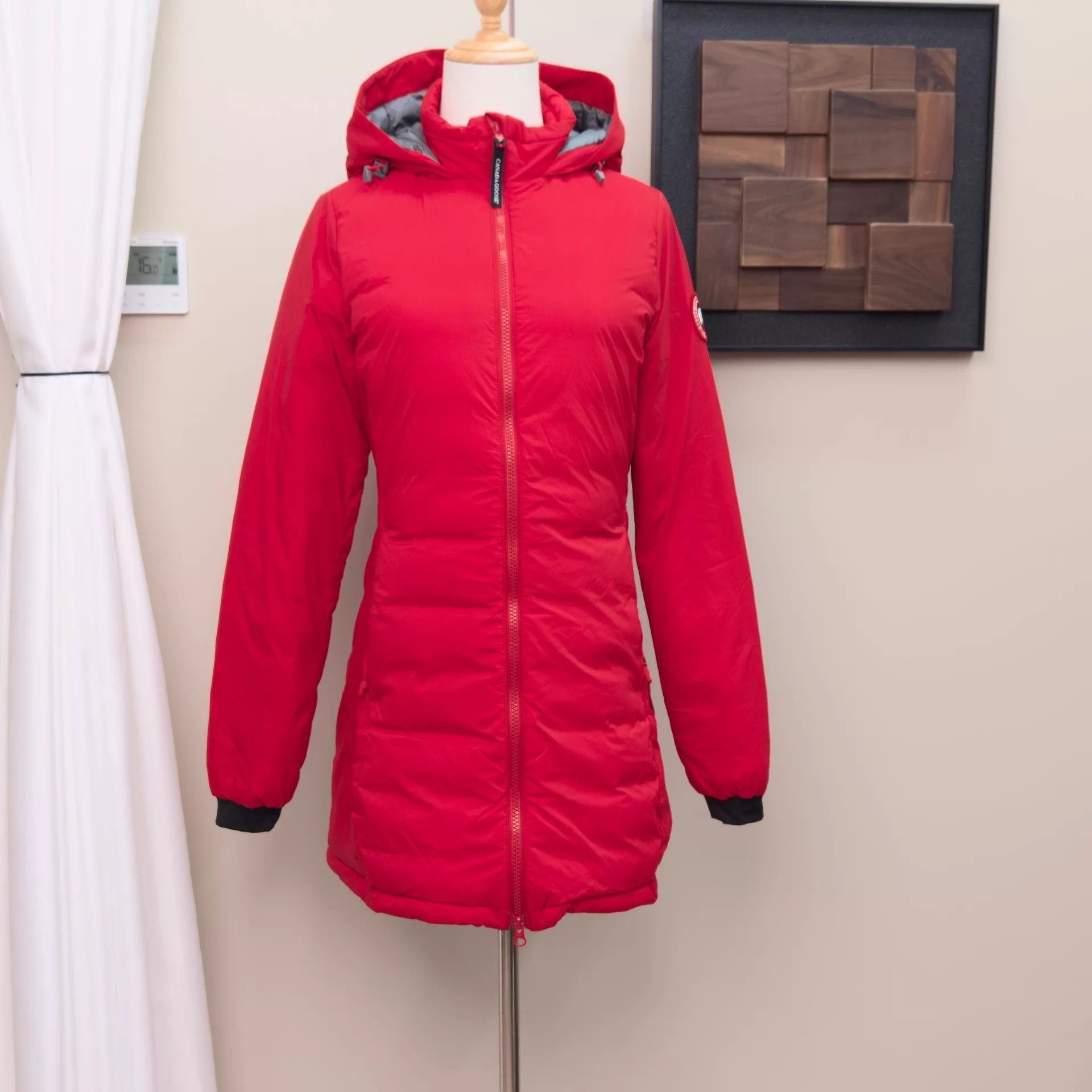 Canada Goose Canada Goose Camp Red XS Hooded Down Parka Size XS / US 0-2 / IT 36-38 - 2 Thumbnail