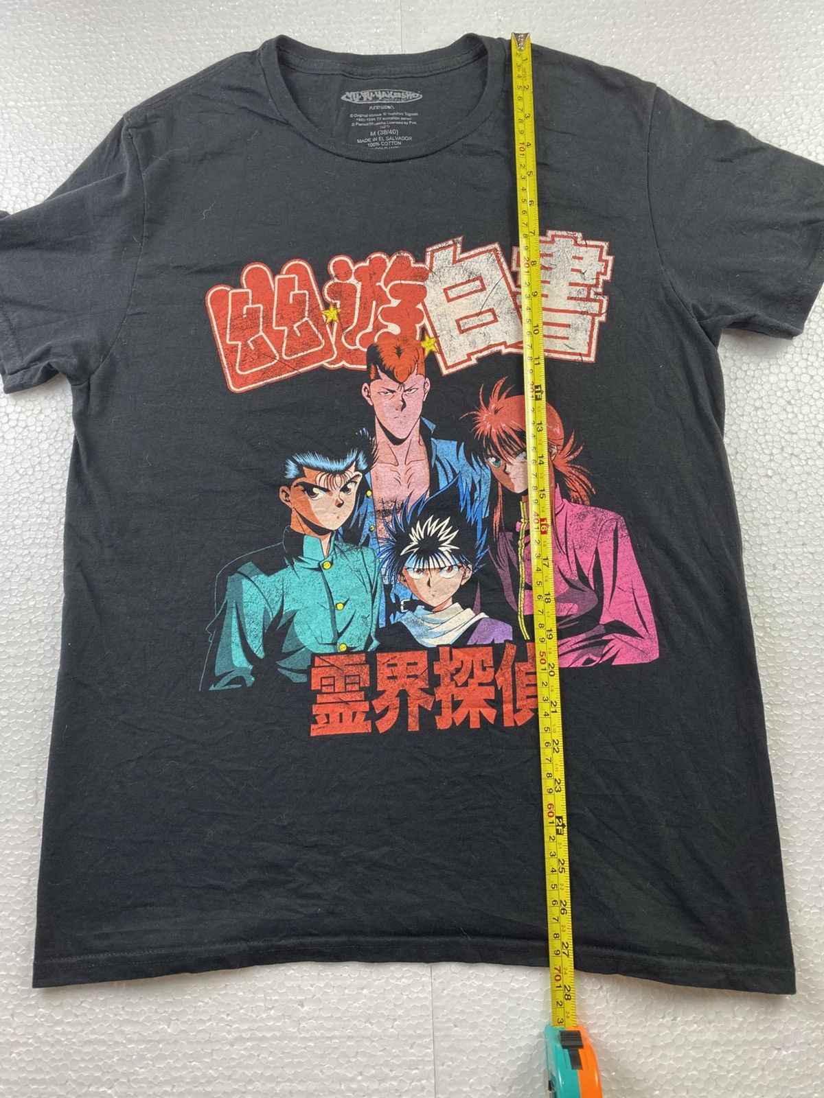 Anime × Other × Vintage Anime YUYU HAKUSHO Tshirt ( B3) Size US M / EU 48-50 / 2 - 6 Thumbnail