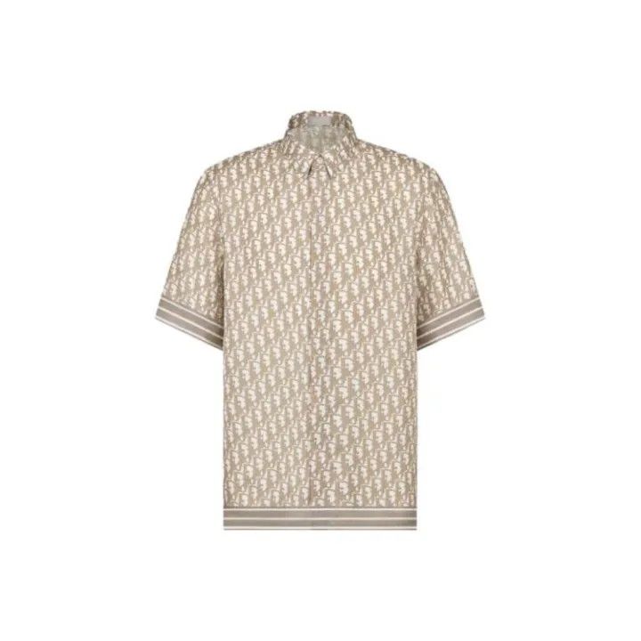 Dior Dior Logo Printed Casual Shirt for Men 0079 Size US S / EU 44-46 / 1 - 1 Thumbnail