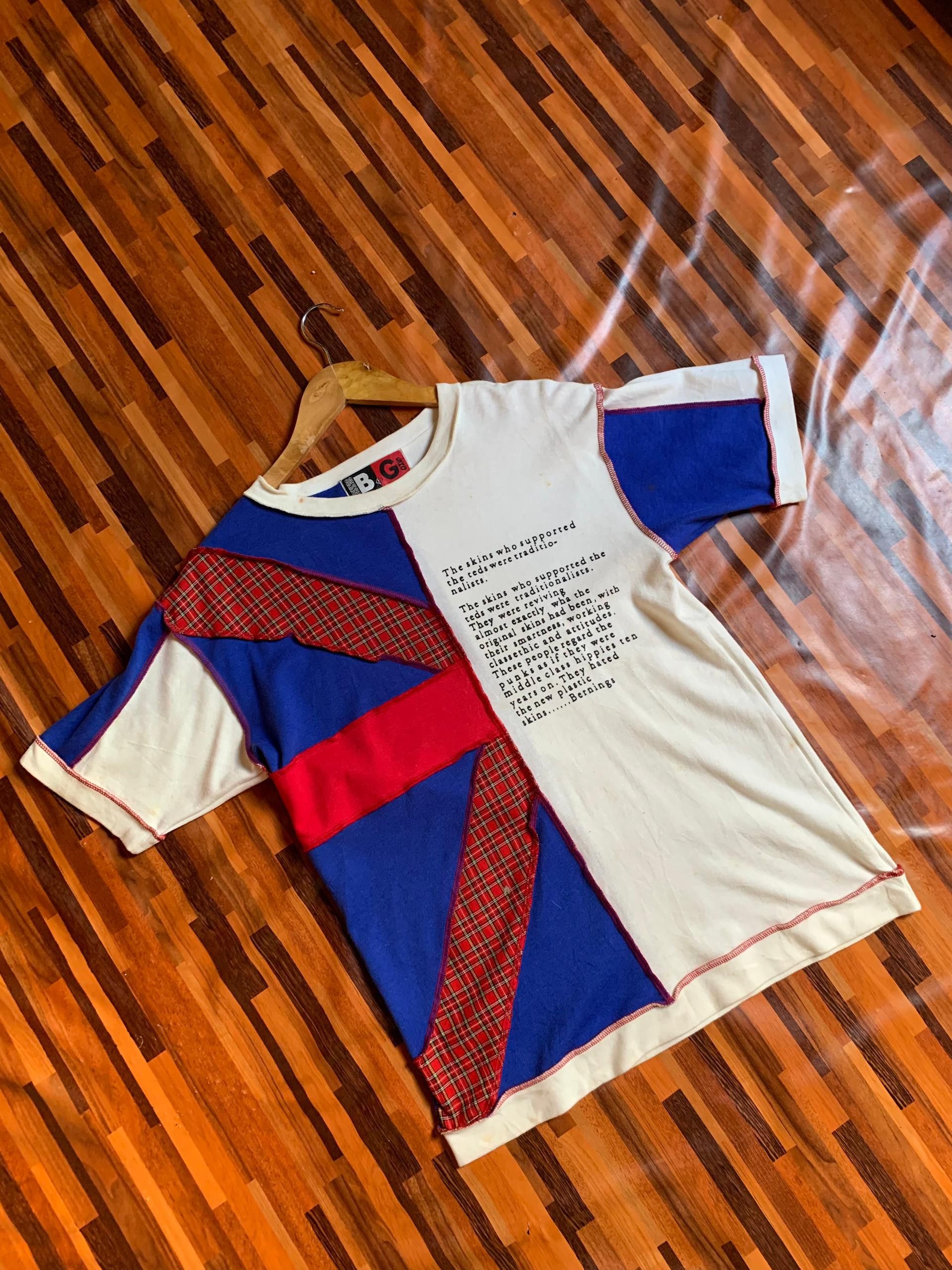 Vintage Le Grande Bleu Bernings sho affliction bondage punk shirt Size US M / EU 48-50 / 2 - 1 Thumbnail