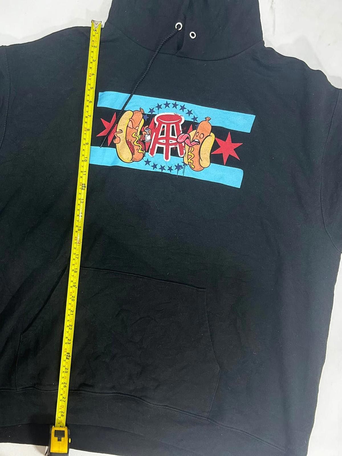 Champion Champion Black Hoodie with Hot Dog Graphic XXL Size US XXL / EU 58 / 5 - 5 Thumbnail