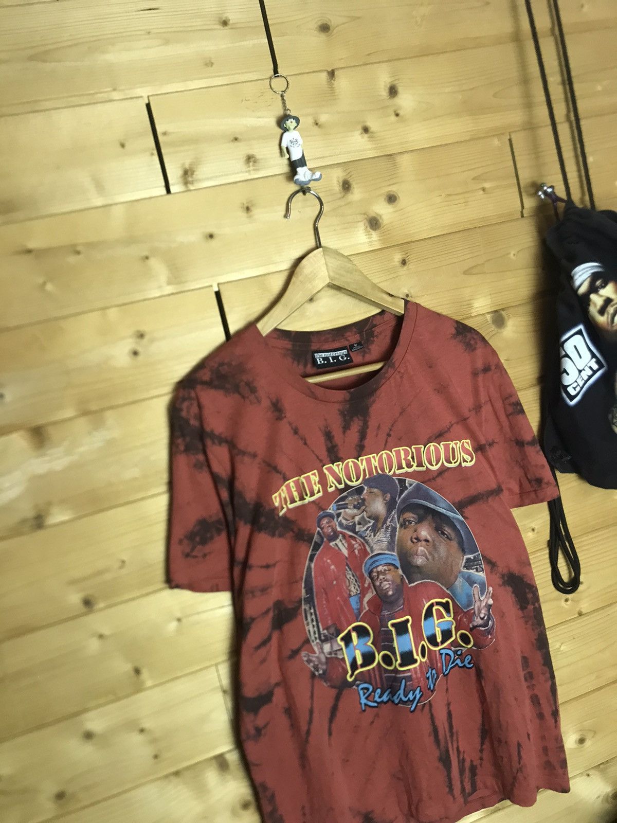 Band Tees Notorious Big ready to die oversized tie dye t-shirt Size US M / EU 48-50 / 2 - 4 Thumbnail
