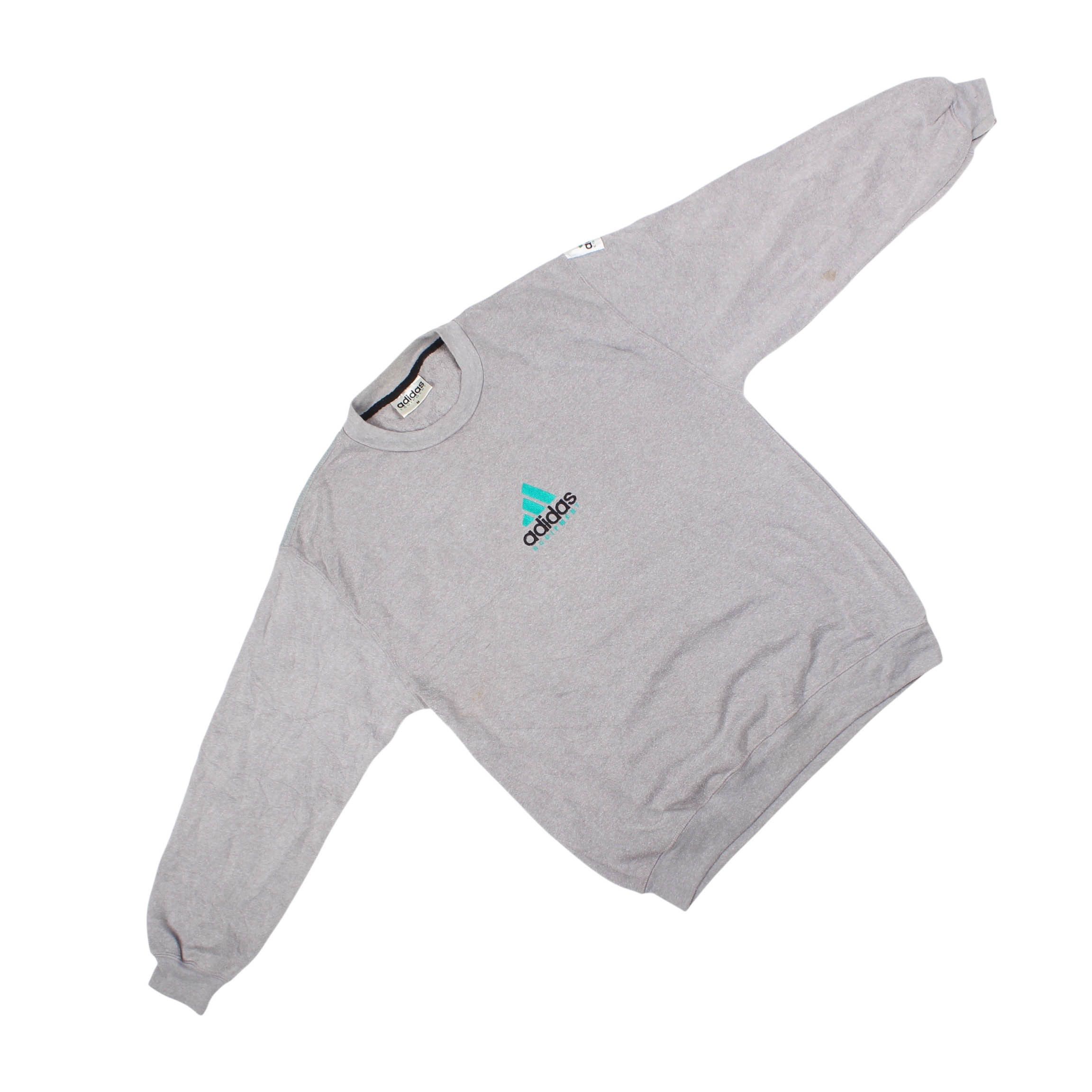 Adidas Vintage Adidas Equipment Sweatshirt 90s Crewneck Size US M / EU 48-50 / 2 - 2 Thumbnail