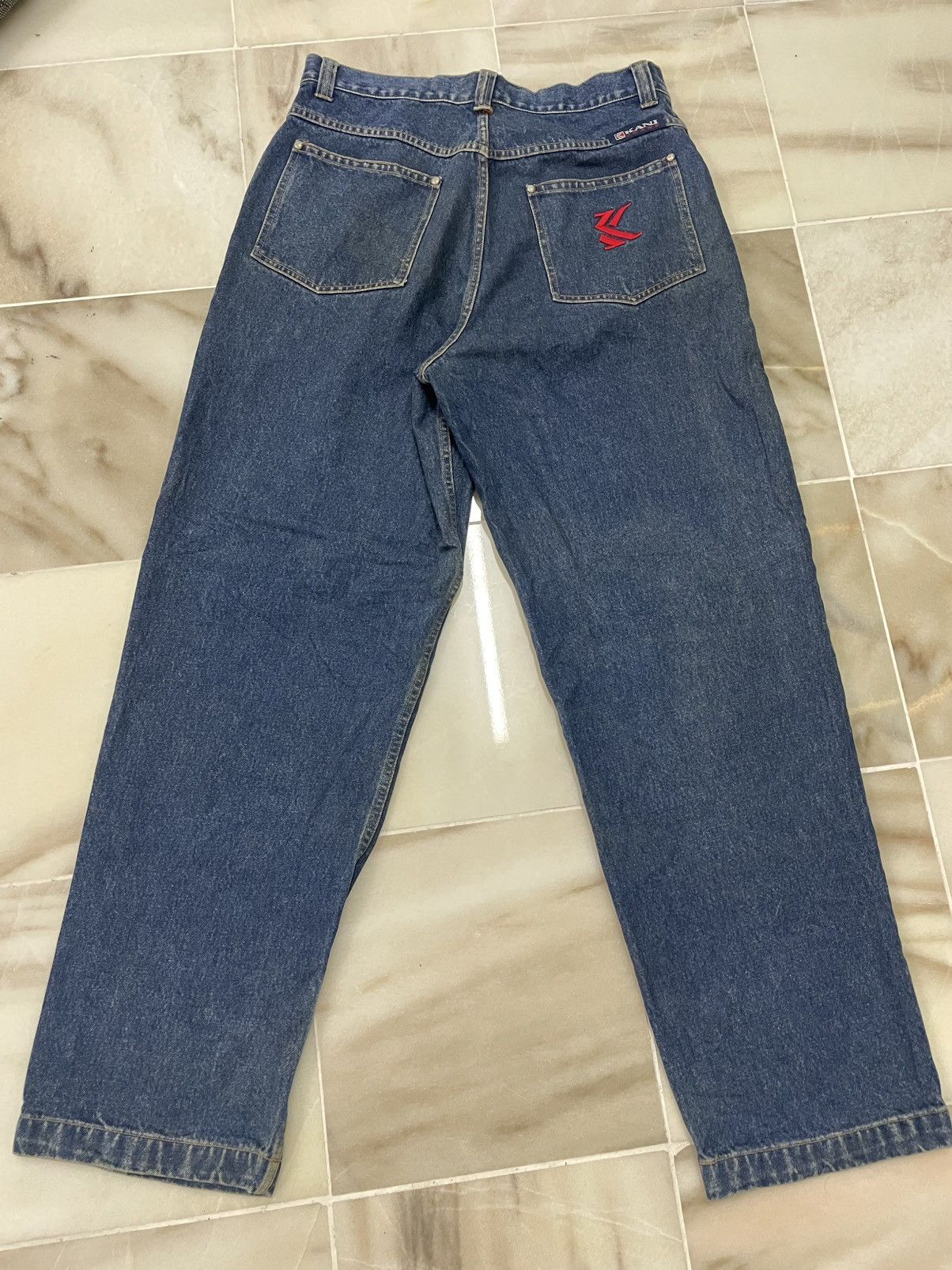 Karl Kani × Vintage Vintage Karl Kani Baggy Streetwear Jeans Size US 34 / EU 50 - 5 Thumbnail