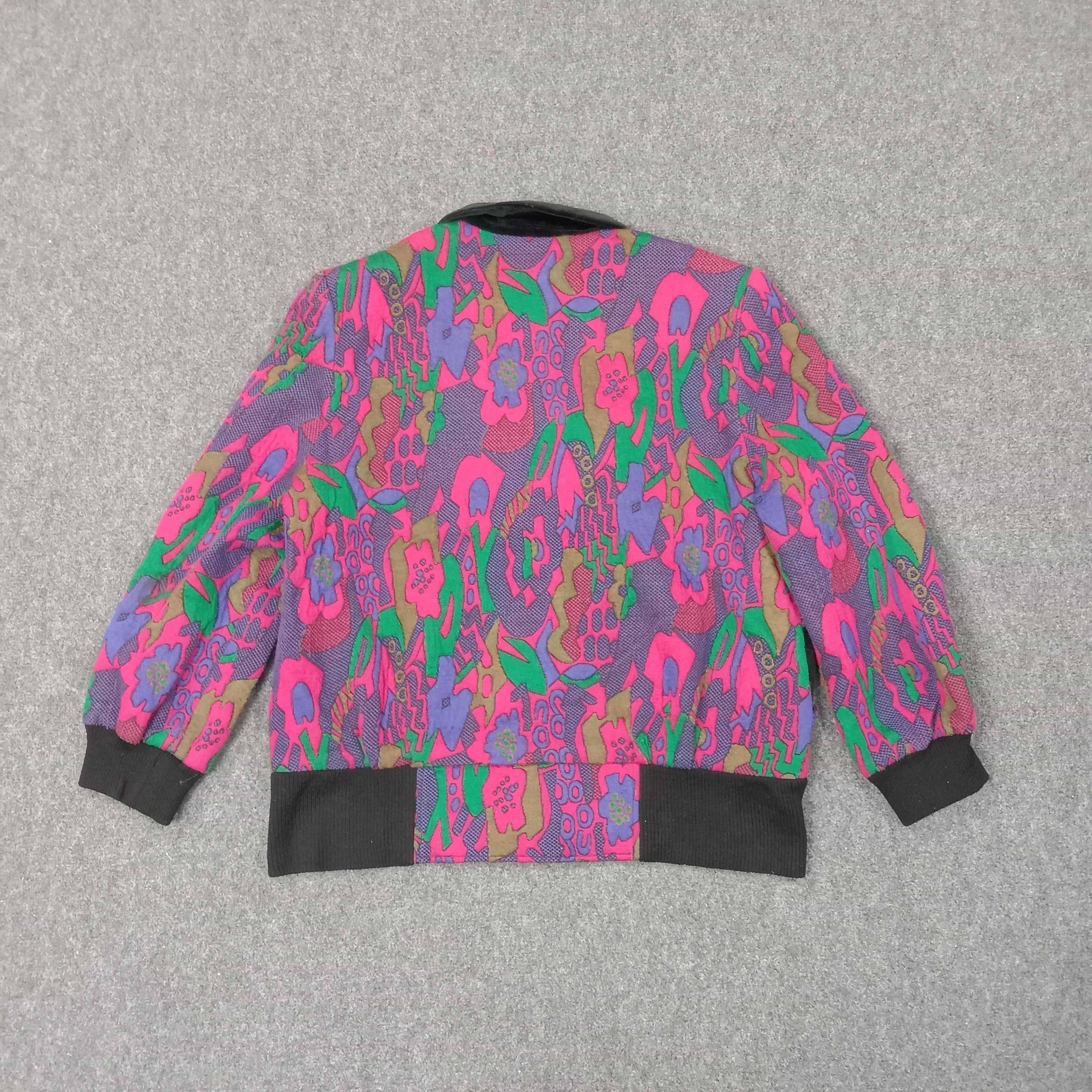 Gypsy Hiolemi American Coogi Style Cardigan Sweatshirt C255N1 Size US M / EU 48-50 / 2 - 4 Thumbnail