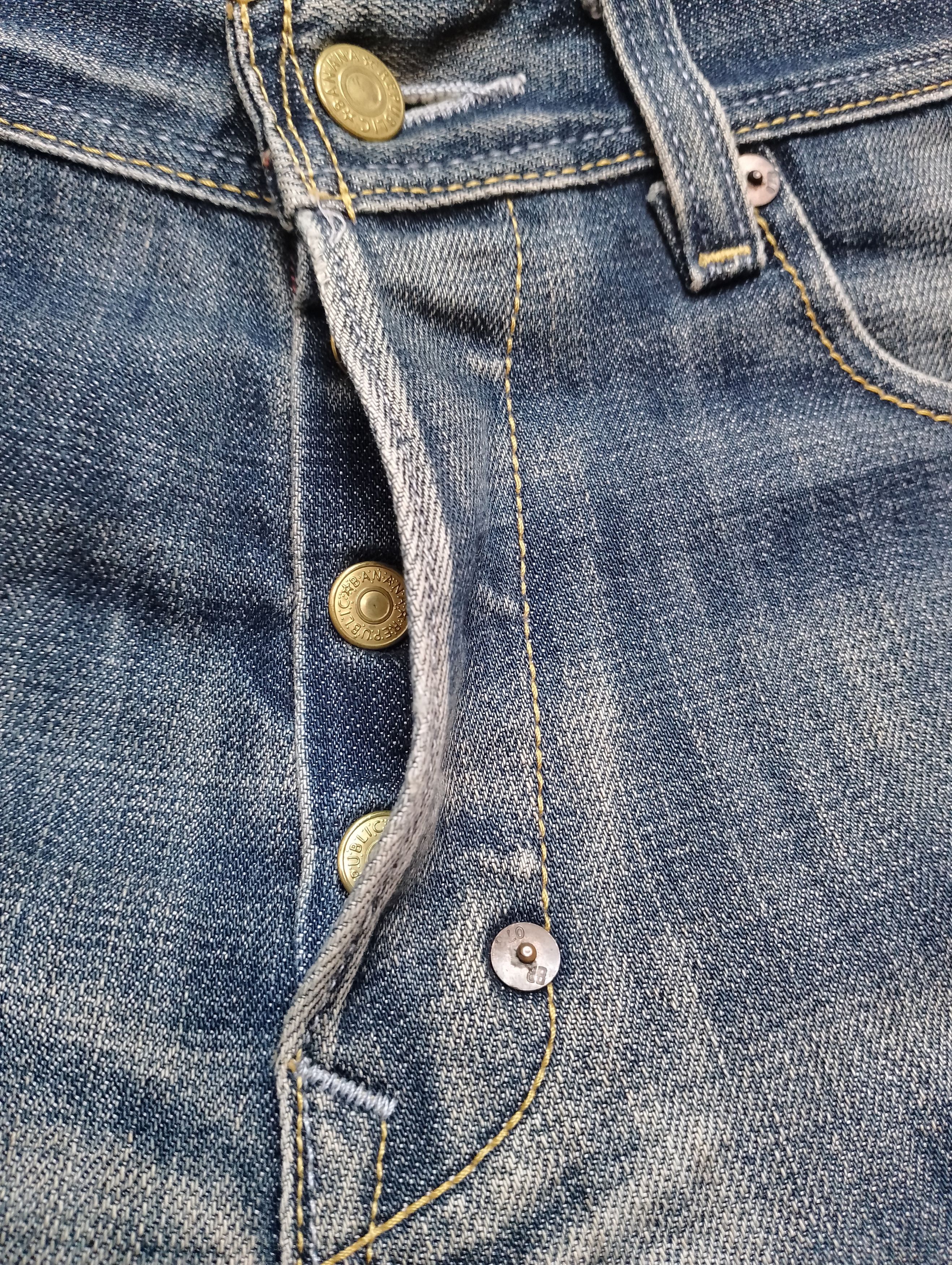 Vintage Vintage Banana Republic Buckle Back Jeans Size US 30 / EU 46 - 10 Thumbnail