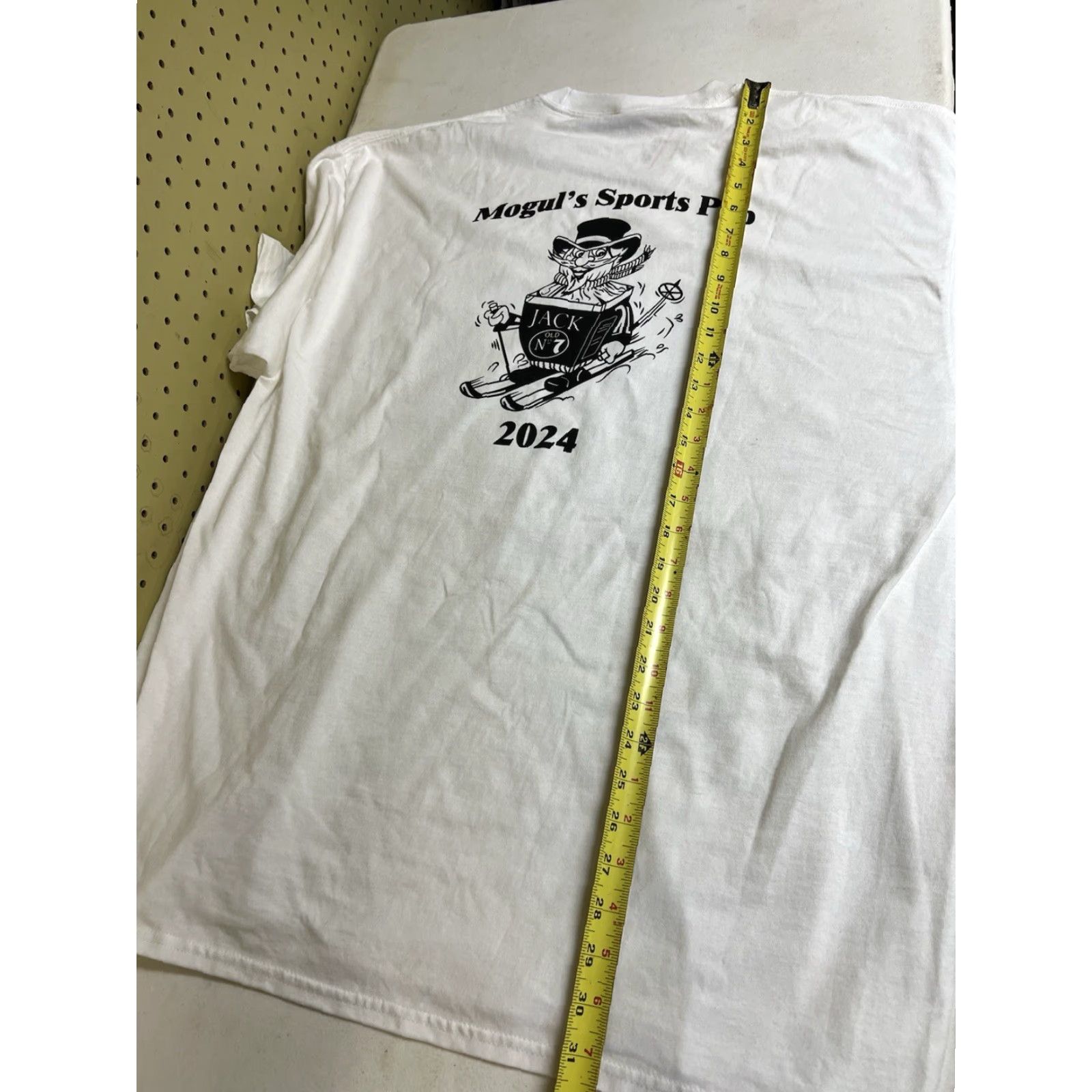 Port & Company Moguls Bar T-Shirt 2XL White Short Sleeve Mens 2024 Sal’s Retirement Party Killington Port & Company Regular Crew Neck Cotton Graphic Fashion T-Shirt Size US XXL / EU 58 / 5 - 7 Thumbnail