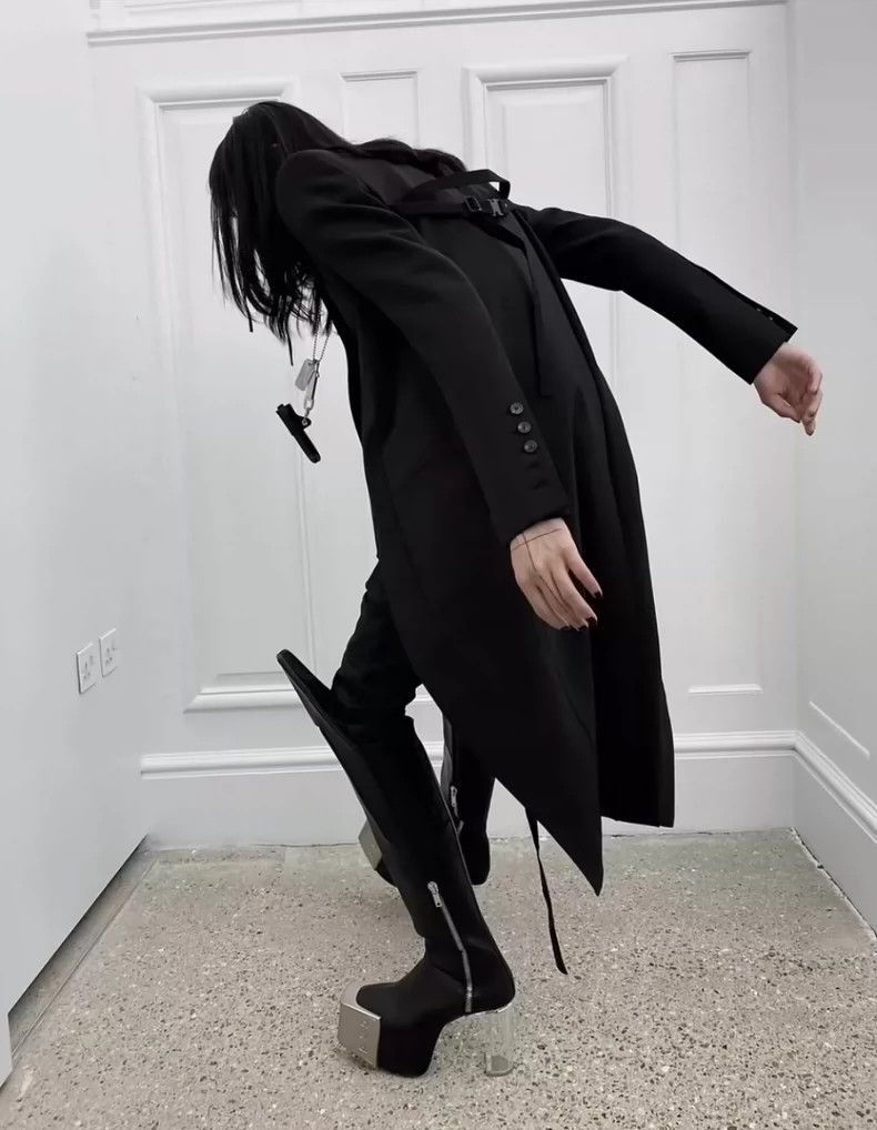 Rick Owens Rick Owens Shoulder pad coat-2505 Size US S / EU 44-46 / 1 - 8 Thumbnail