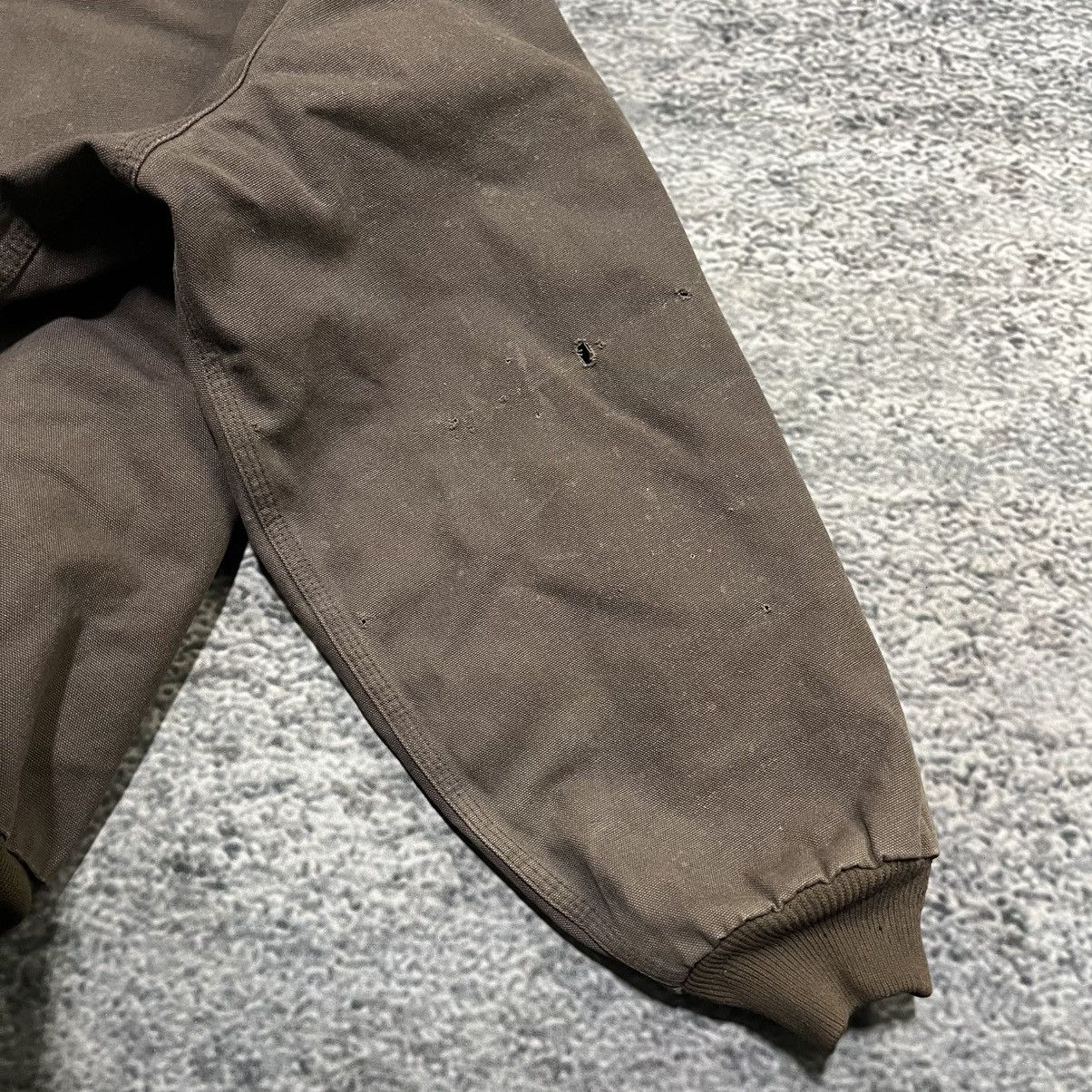Carhartt VINTAGE CARHARTT BROWN CANVAS WORKWEAR HOODED JACKET SZ XXL Size US XXL / EU 58 / 5 - 6 Thumbnail
