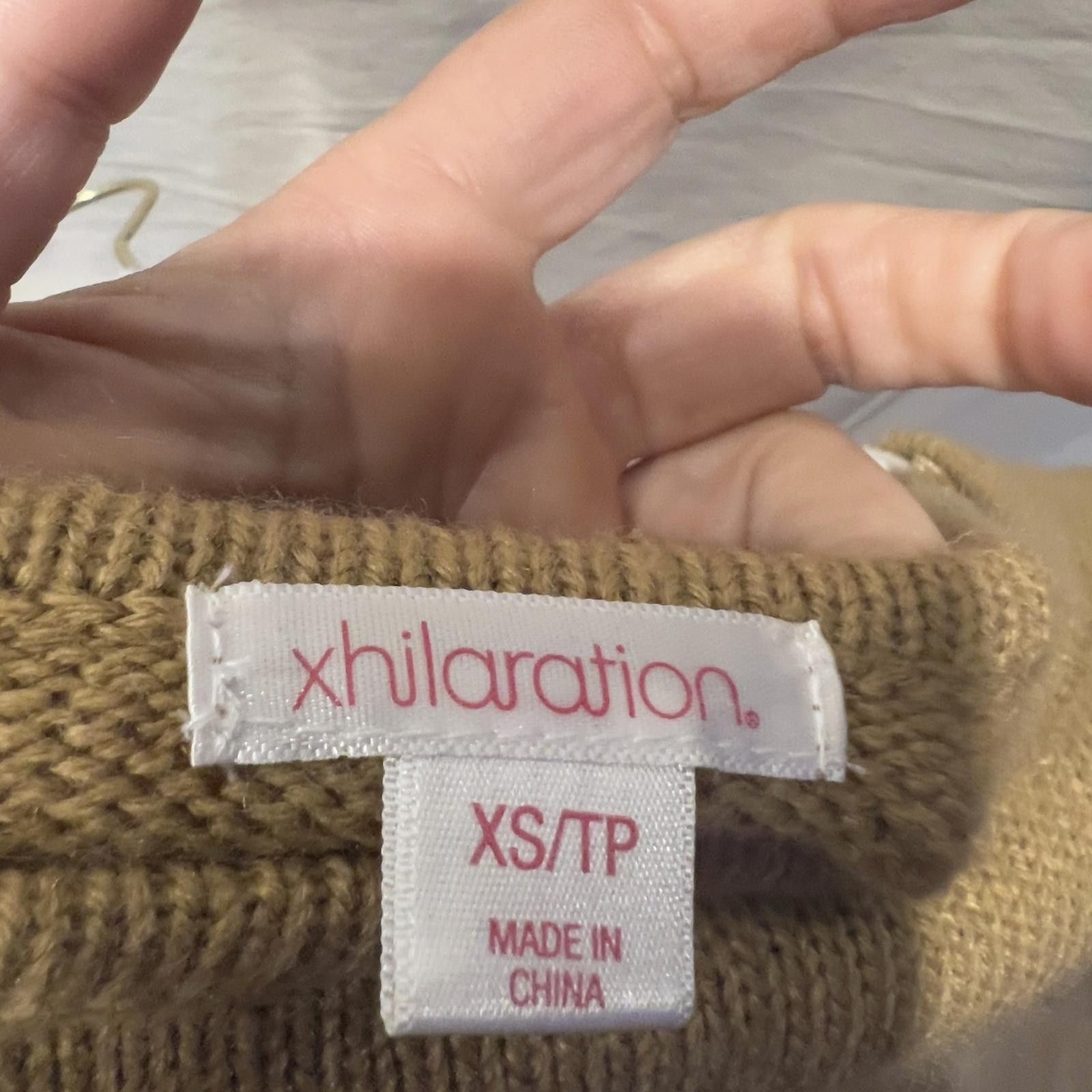 Other Xhilaration Women's Long Sleeve Sweater Dress XS Size XS / US 0-2 / IT 36-38 - 3 Thumbnail