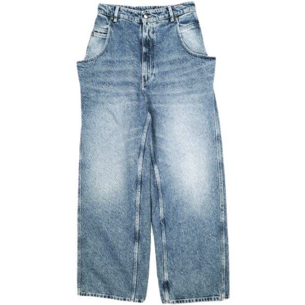 Other Other Hed Mayner DENIM PANTS Cotton Denim Pants Textile Jeans HMMA67023AHA191 DUTY FREE for USA Size ONE SIZE - 1 Thumbnail