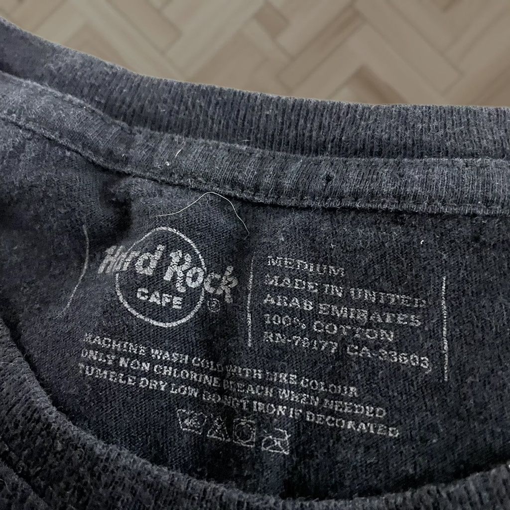Hard Rock Cafe Hard Rock Kuwait Womens Black Short Sleeve Shirt 1 M Size Size M / US 6-8 / IT 42-44 - 1 Thumbnail