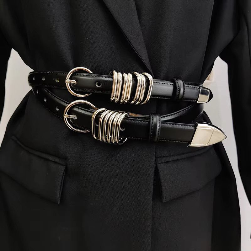 Japanese Brand Luxury Heavy Punk Black Corset Belt Size ONE SIZE - 1 Preview