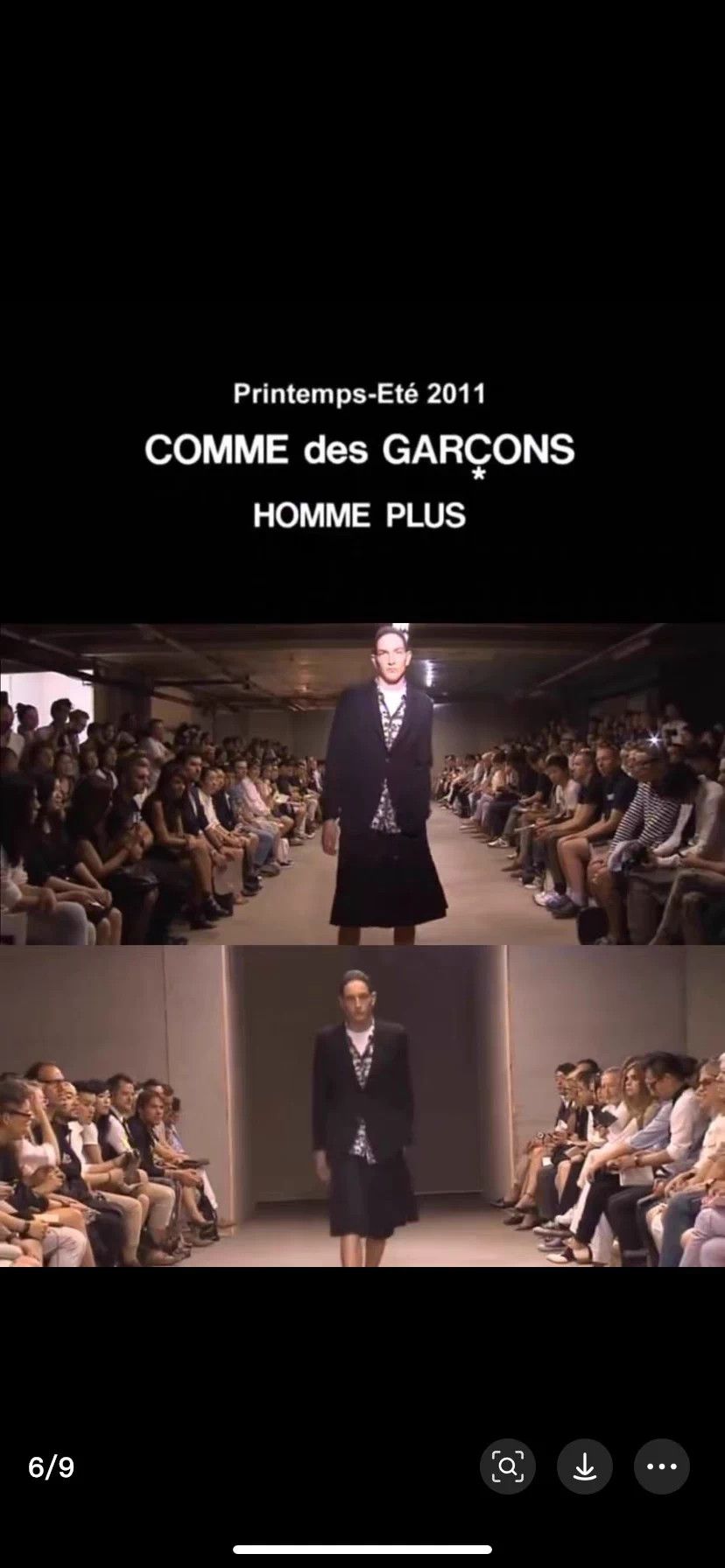 Comme des Garcons CDG Homme Plus 2011 Runway Wool Tux Slim Blazer XS Size 36S - 9 Thumbnail