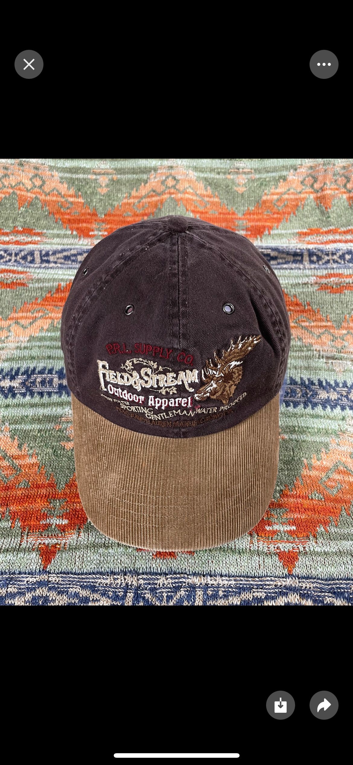 Polo Ralph Lauren Polo Ralph Lauren Rare Outdoor Leather Baseball Hat Cap Size ONE SIZE - 1 Thumbnail